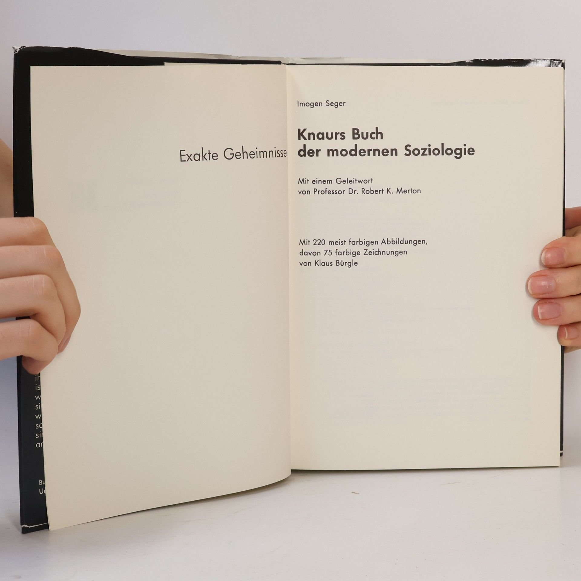 Imogen Seger Knaurs Buch der modernen Soziologie