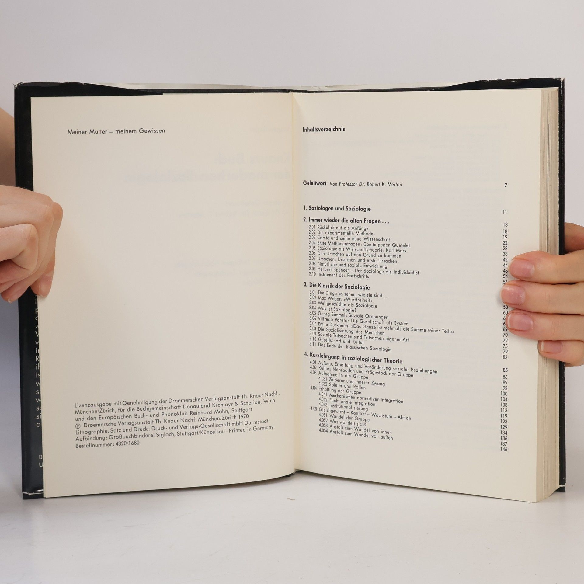 Imogen Seger Knaurs Buch der modernen Soziologie
