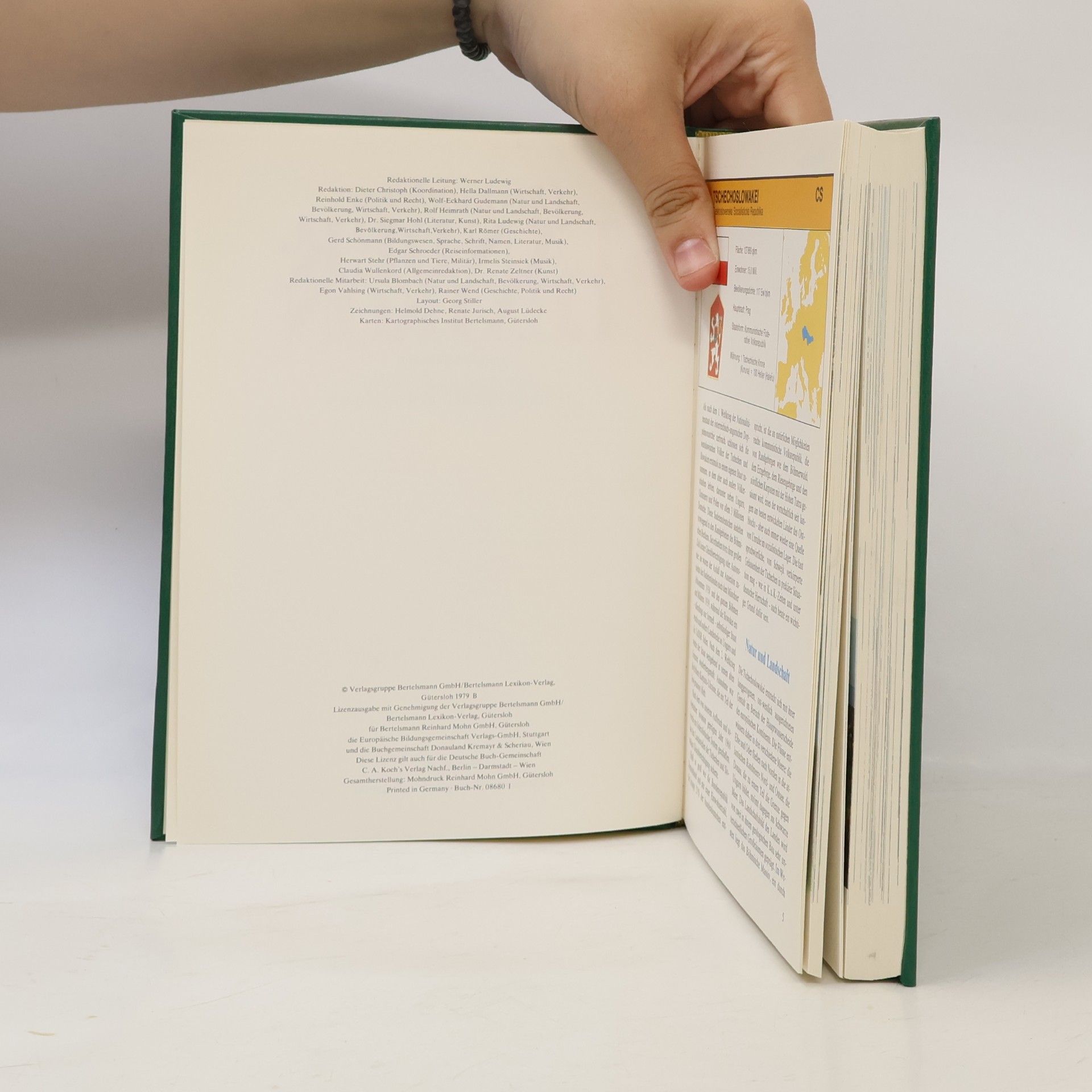 Autorenkollektiv Das moderne Länderlexikon 10. Tschechoslowakei - Zypern