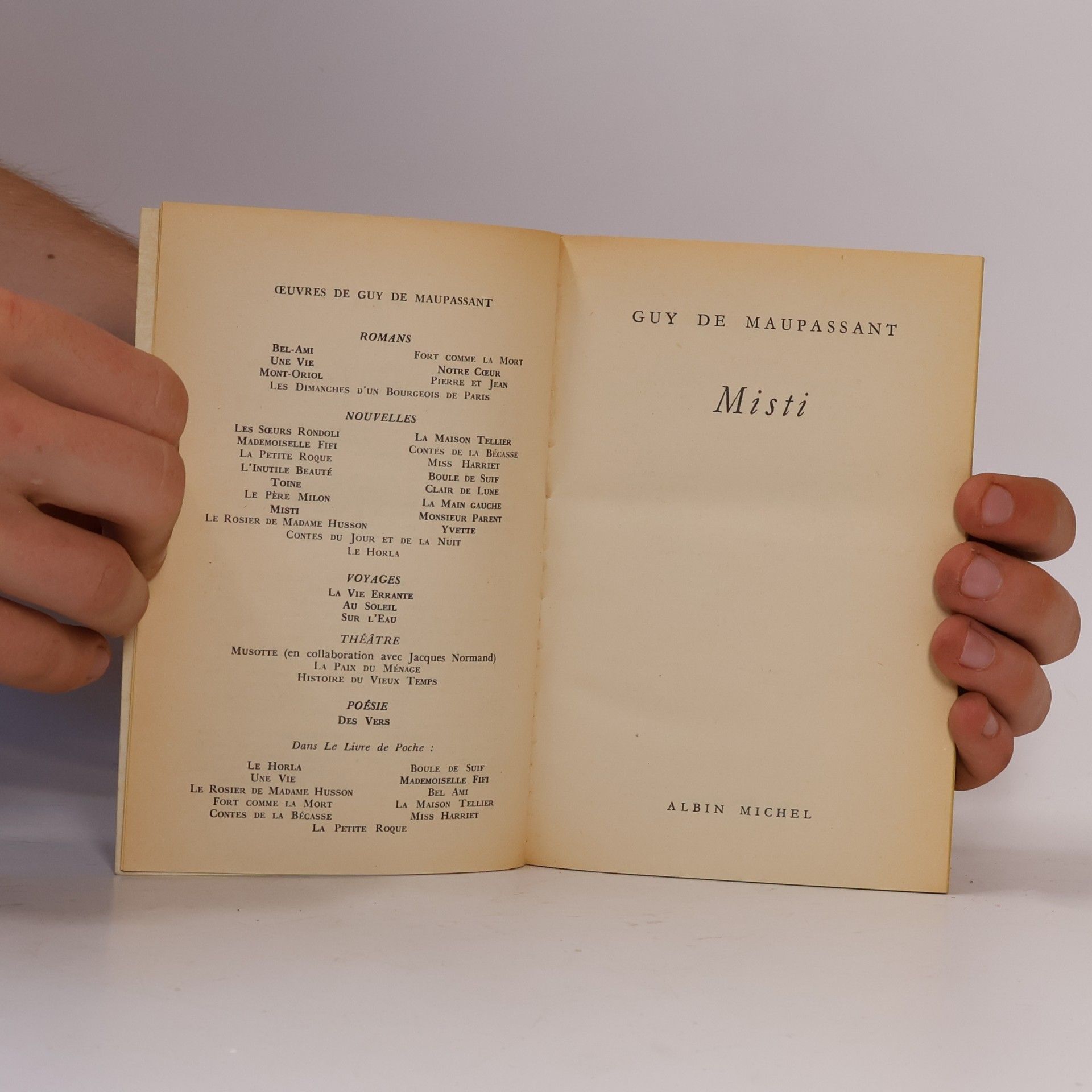 Guy de Maupassant Misti