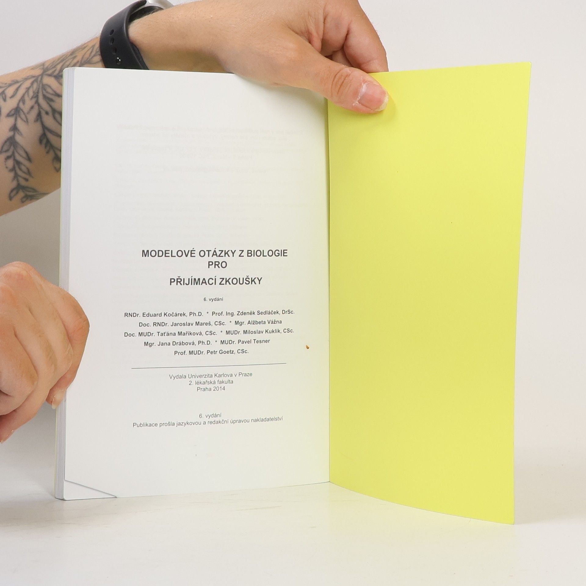 Autorenkollektiv Modelové otázky z biologie pro přijímací zkoušky