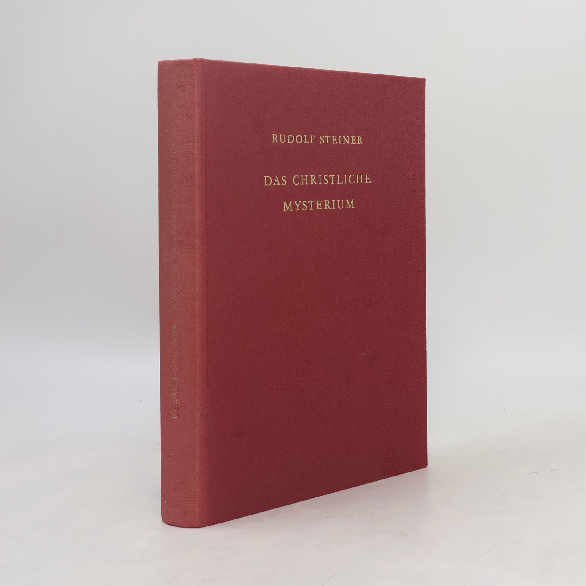 Rudolf Steiner Das christliche Mysterium