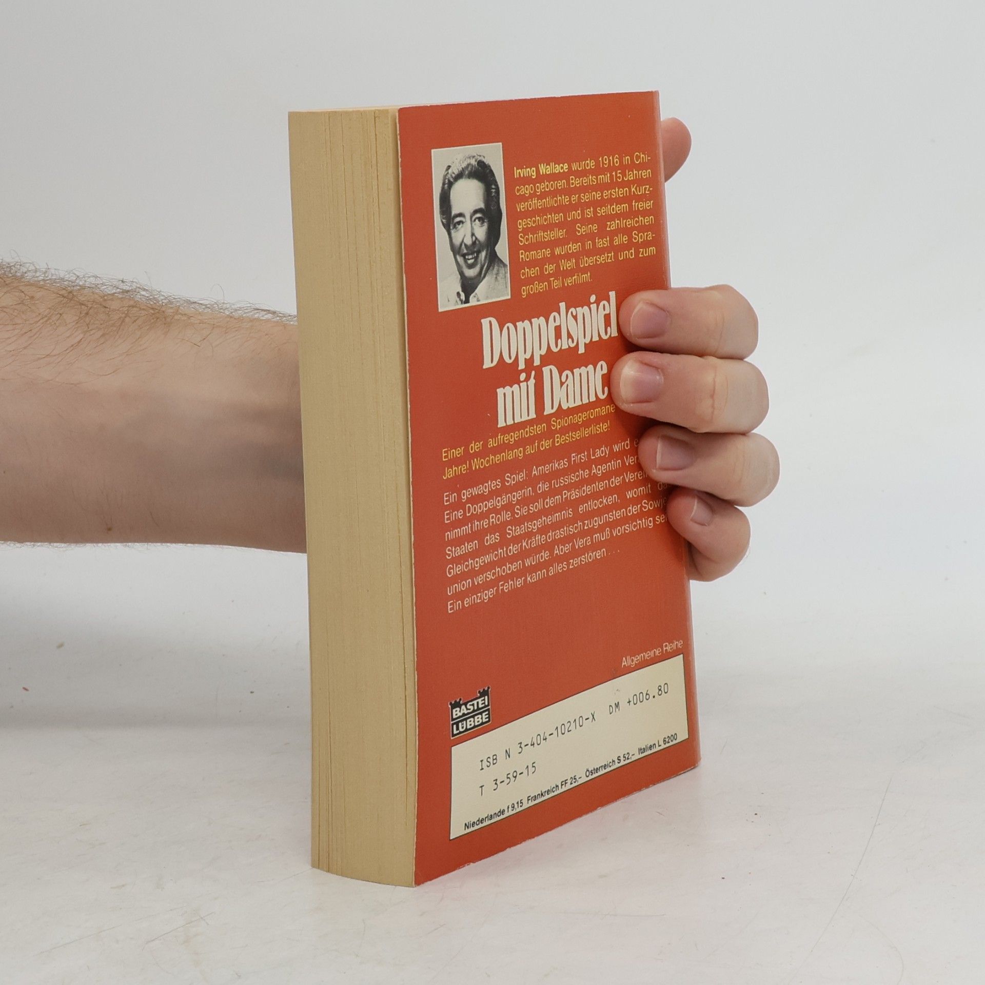 Irving Wallace Doppelspiel mit Dame