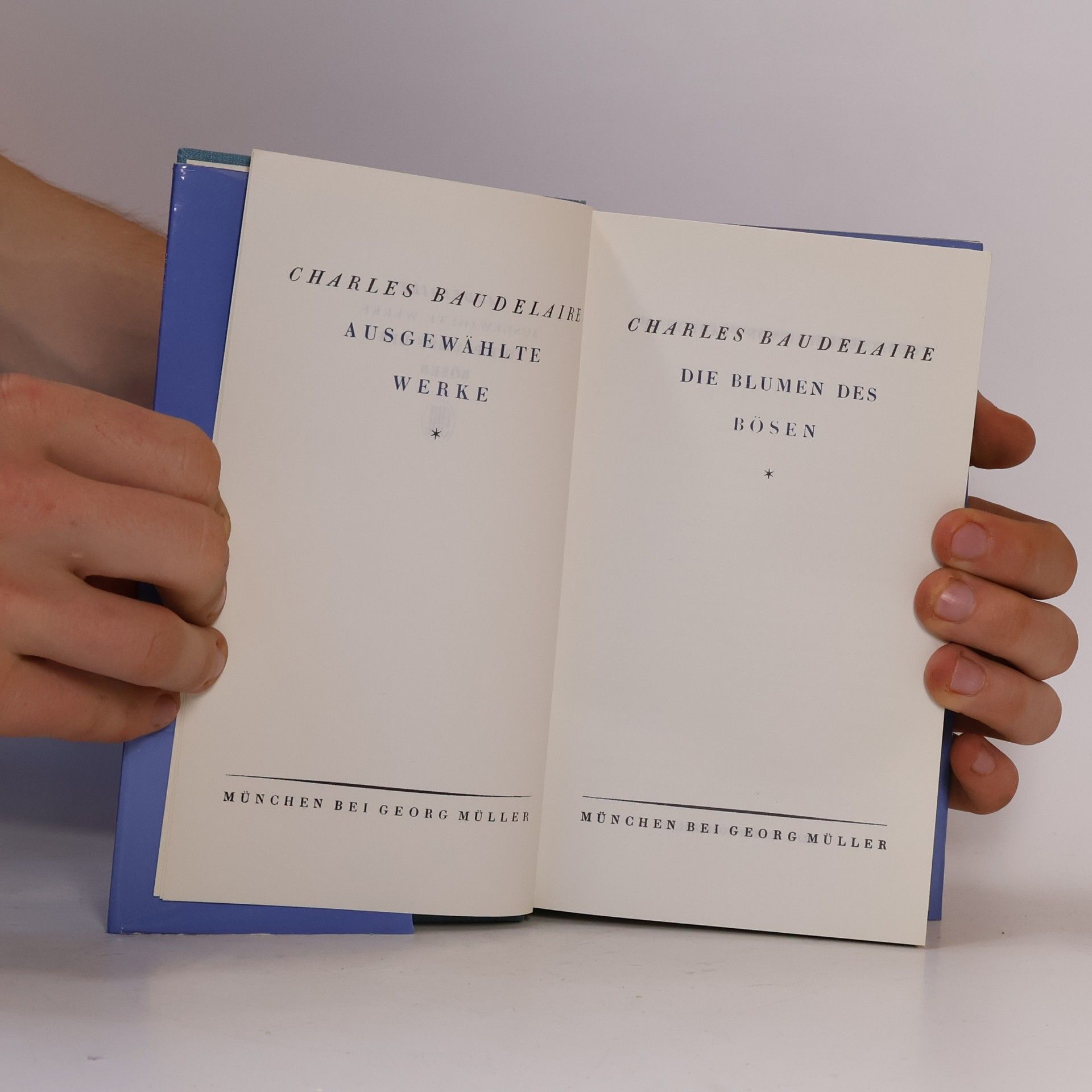 Charles Baudelaire Ausgewählte Werke. Die Blumen des Bösen