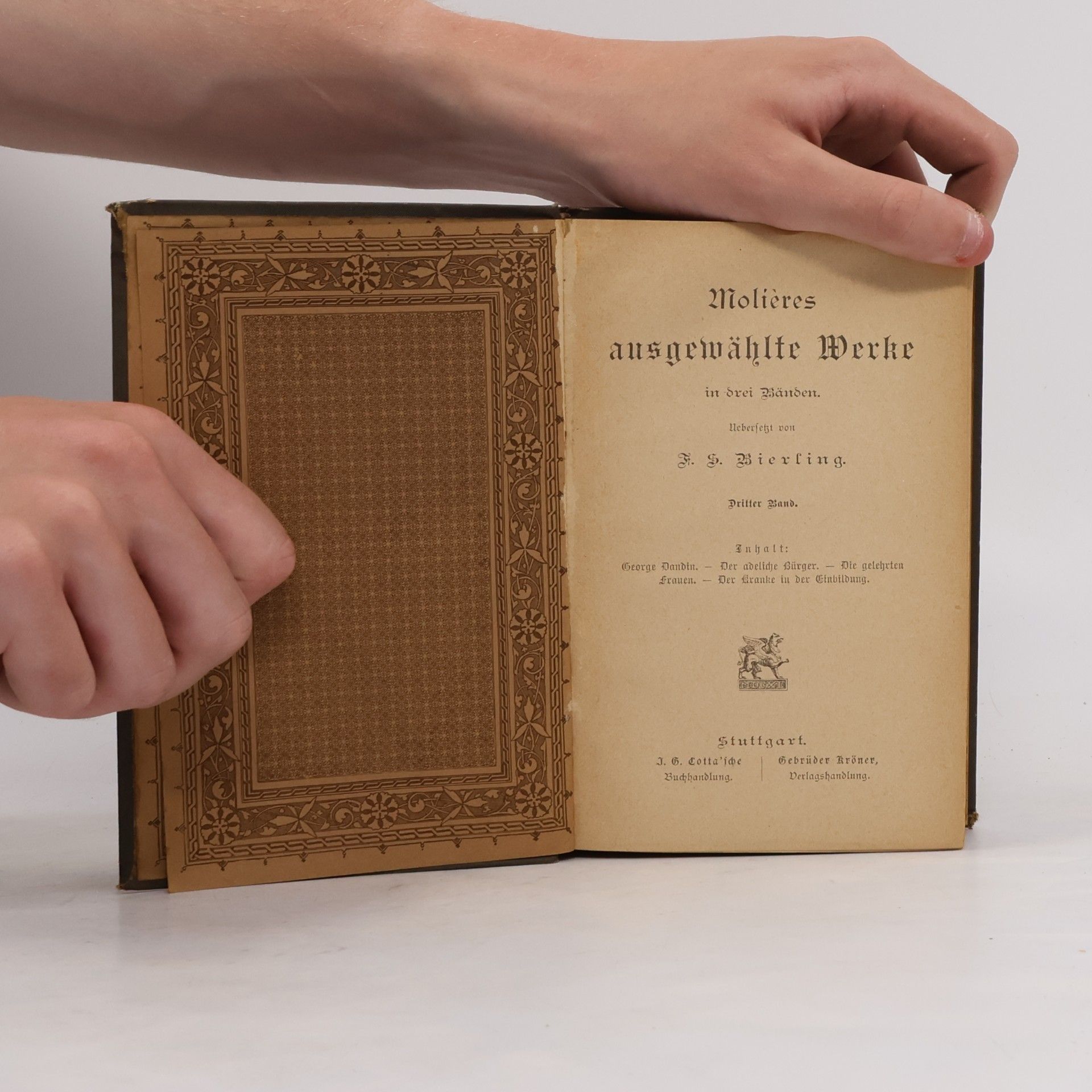 Molière Molières ausgewählte Werke 3