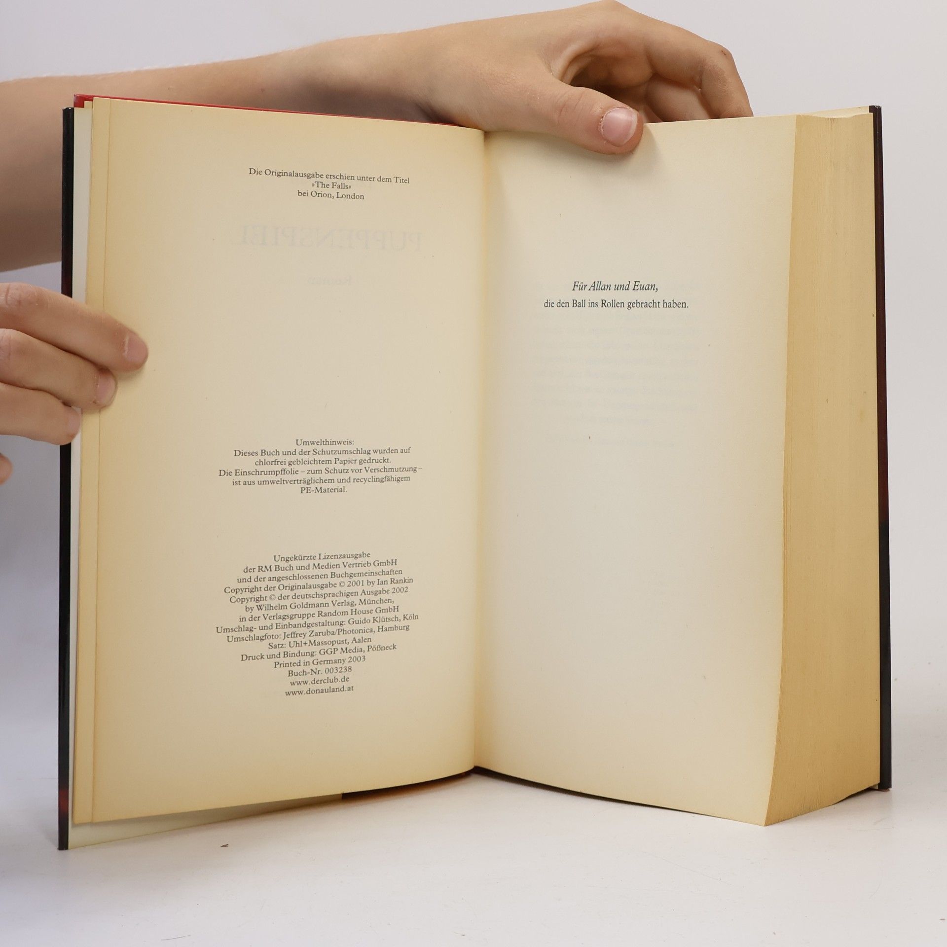 Ian Rankin Puppenspiel