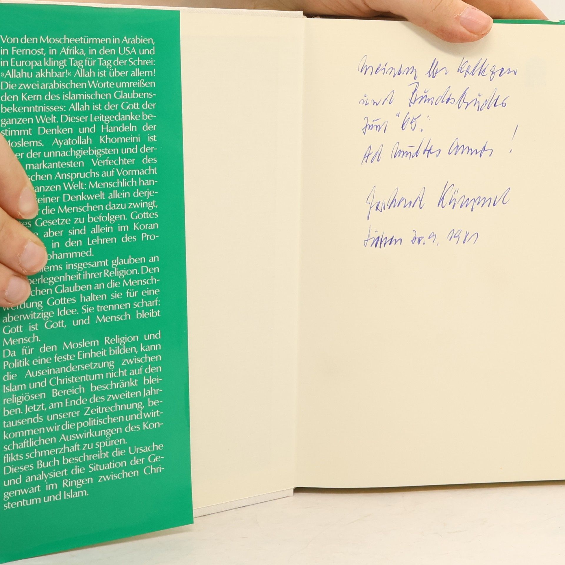 Gerhard Konzelmann Die islamische Herausforderung