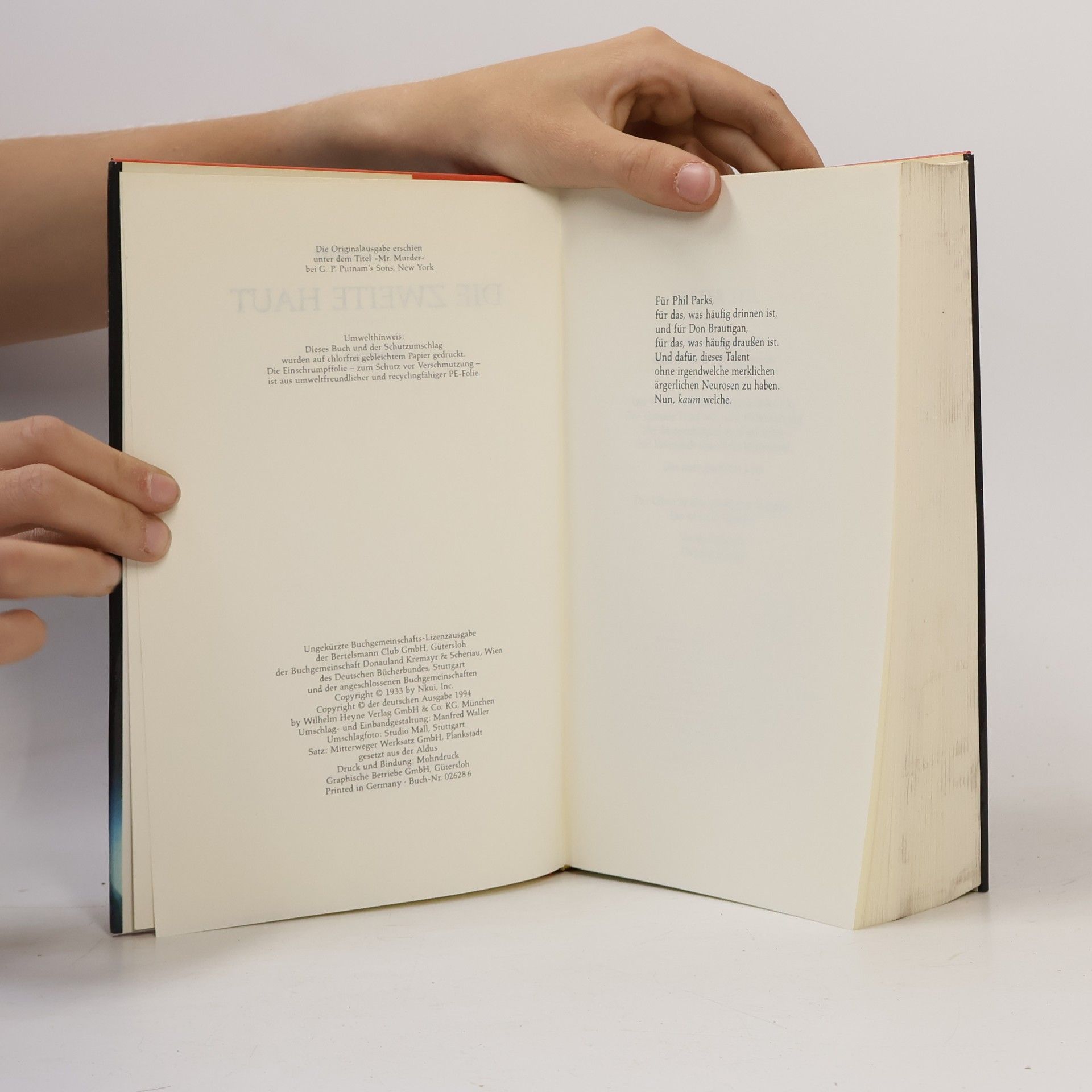 Dean Ray Koontz Die zweite Haut