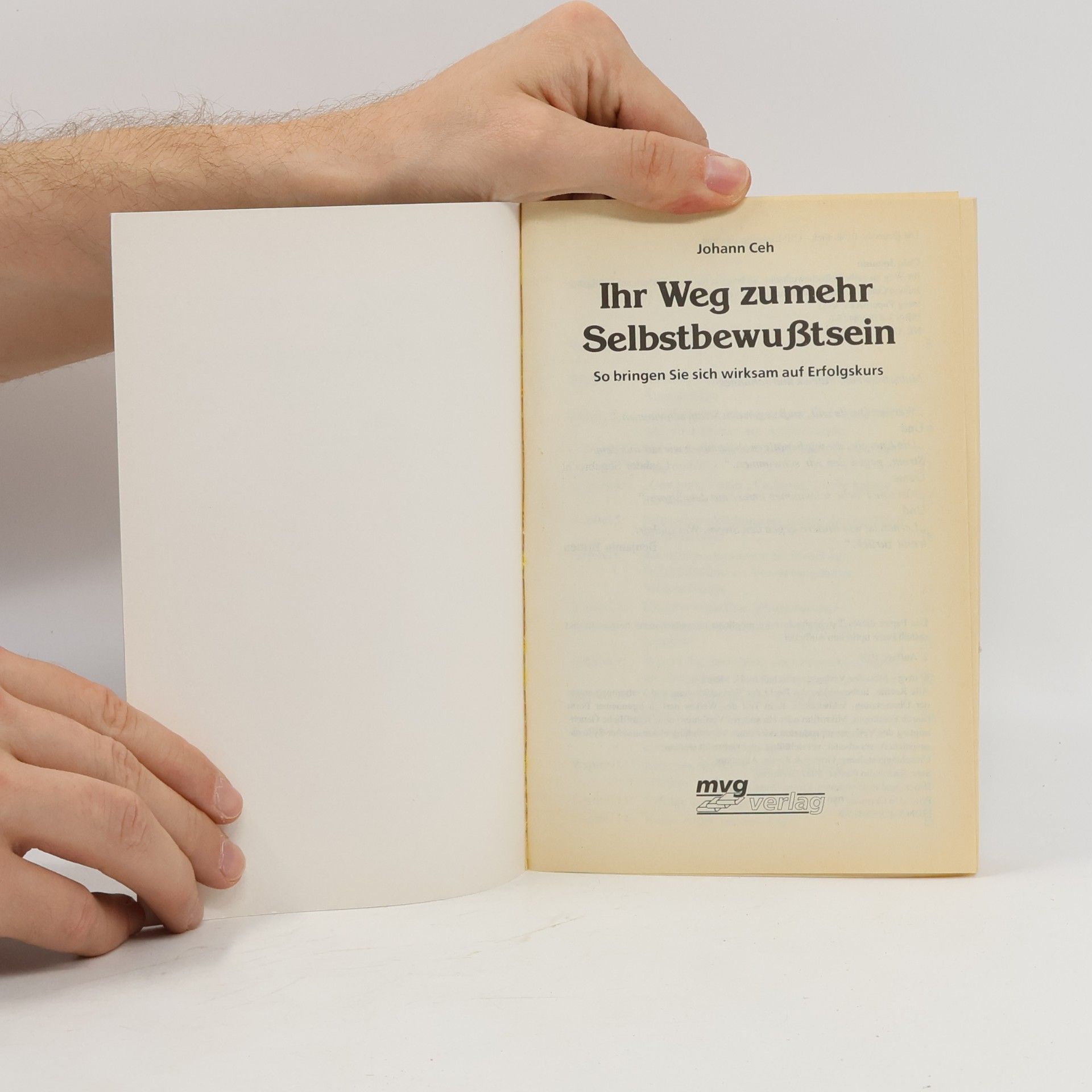 Johann Ceh Ihr Weg zu mehr Selbstbewusstsein