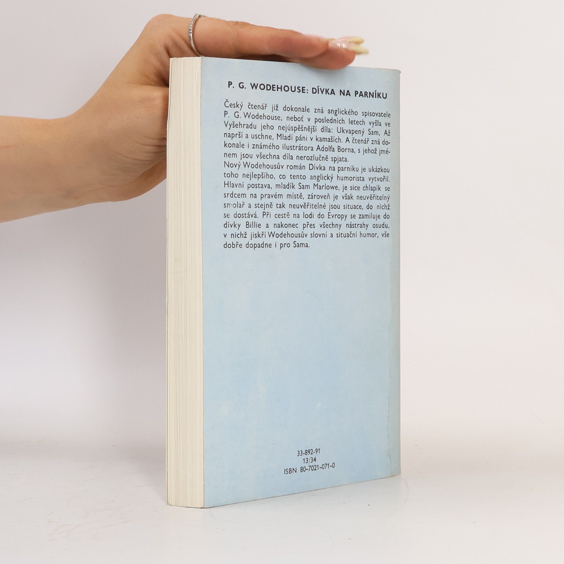Pelham Wodehouse Dívka na parníku