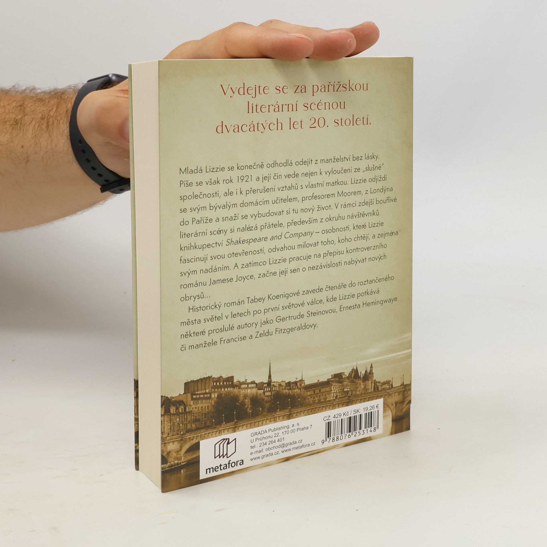Miloslava Hnízdilová Nakladatelka z Paříže : historický román