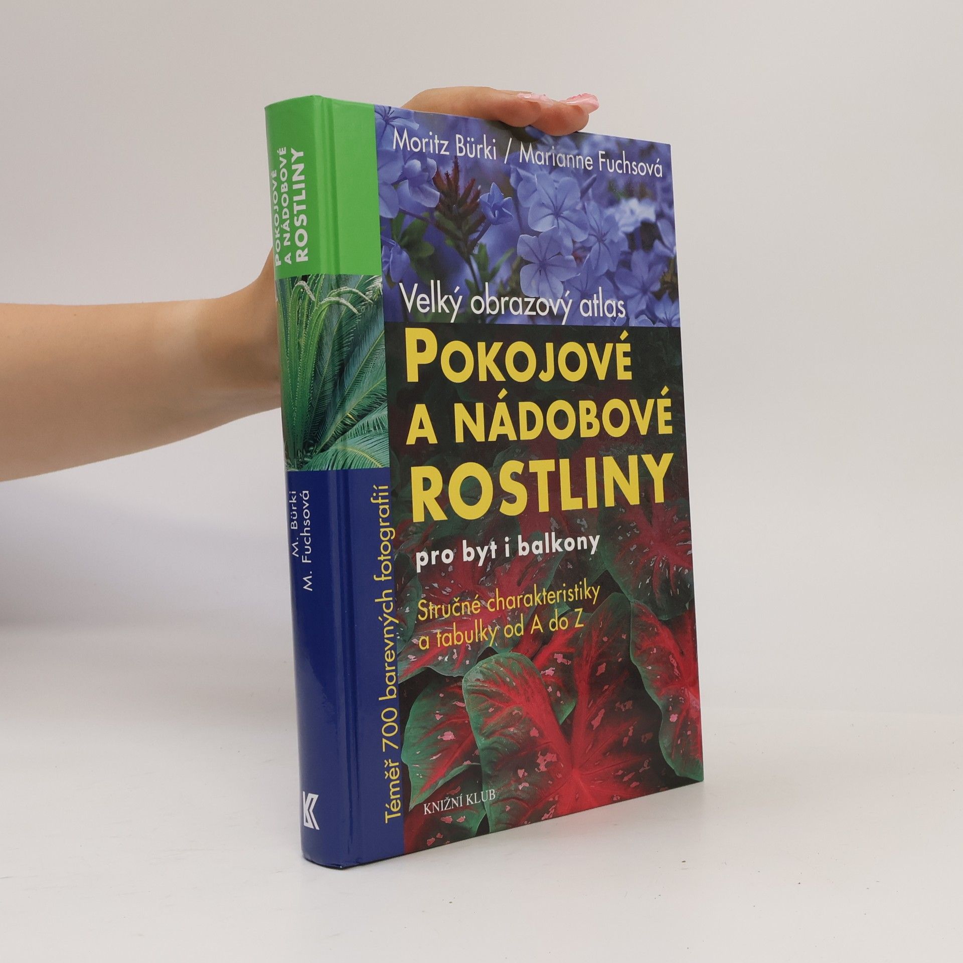 Marianne Fuchs Pokojové a nádobové rostliny pro byt i balkony : velký obrazový atlas