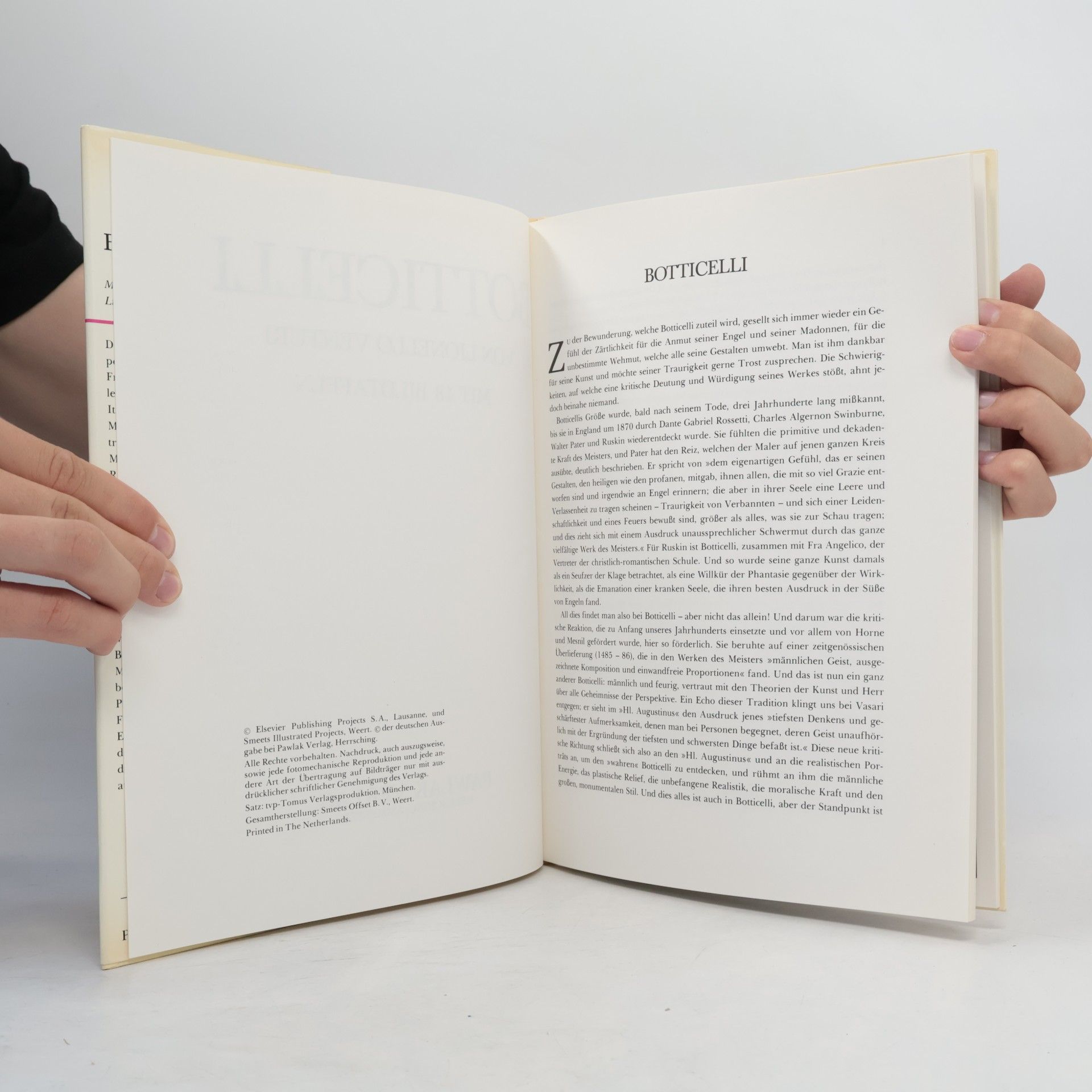 Various authors Botticelli. Mit 48 Bildtafeln