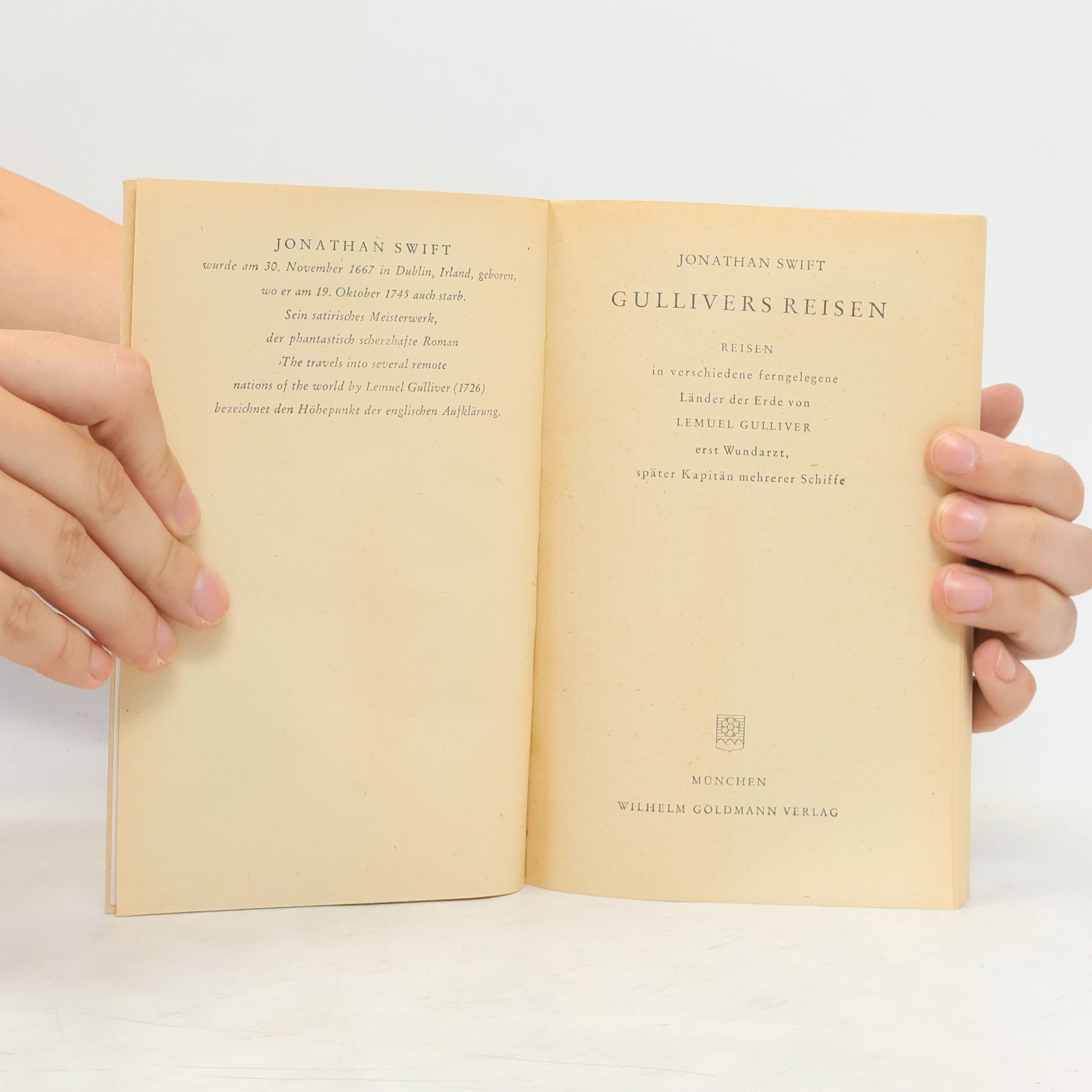 Jonathan Swift Gullivers Reisen
