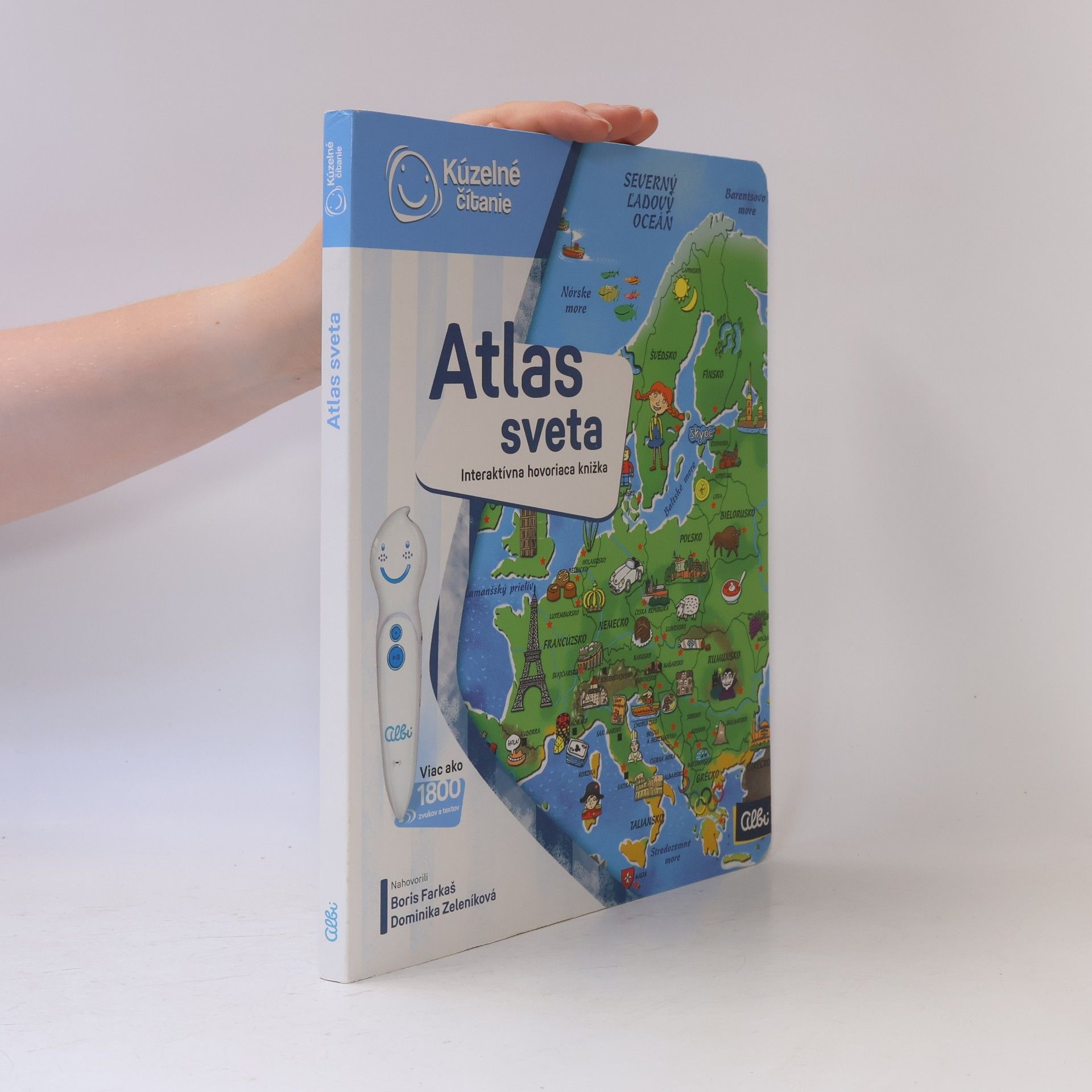 Kolektiv autorů Atlas sveta : interaktívna hovoriaca knižka