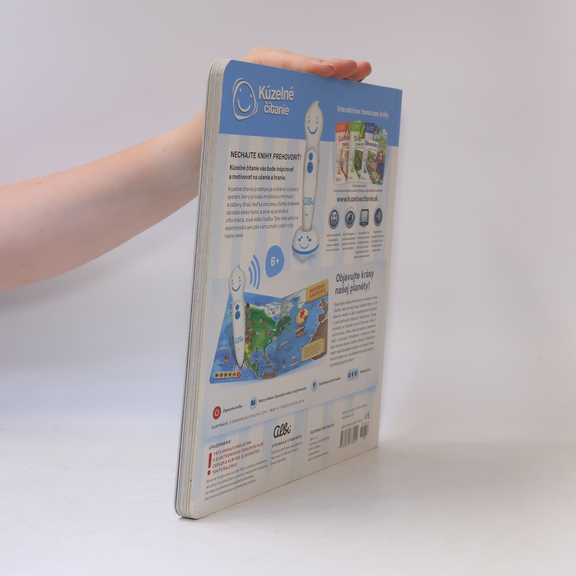Autores varios Atlas sveta : interaktívna hovoriaca knižka