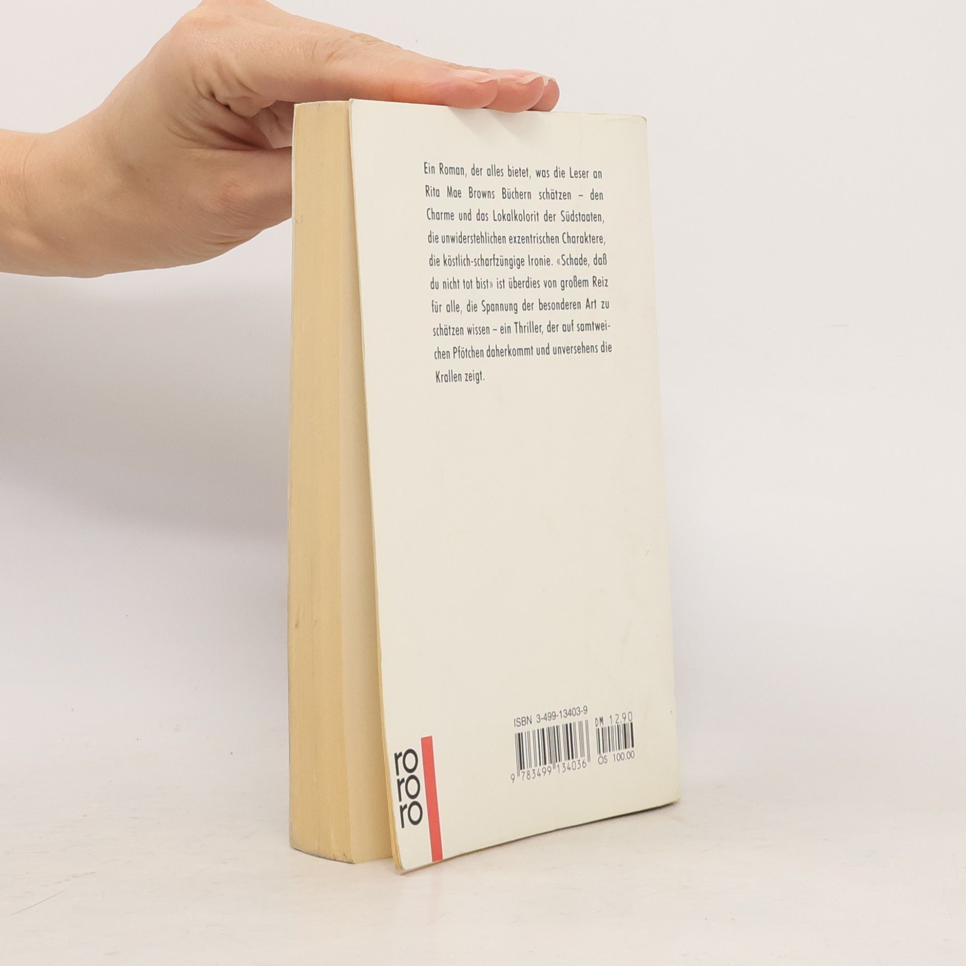 Rita Mae Brown Schade, dass du nicht tot bist