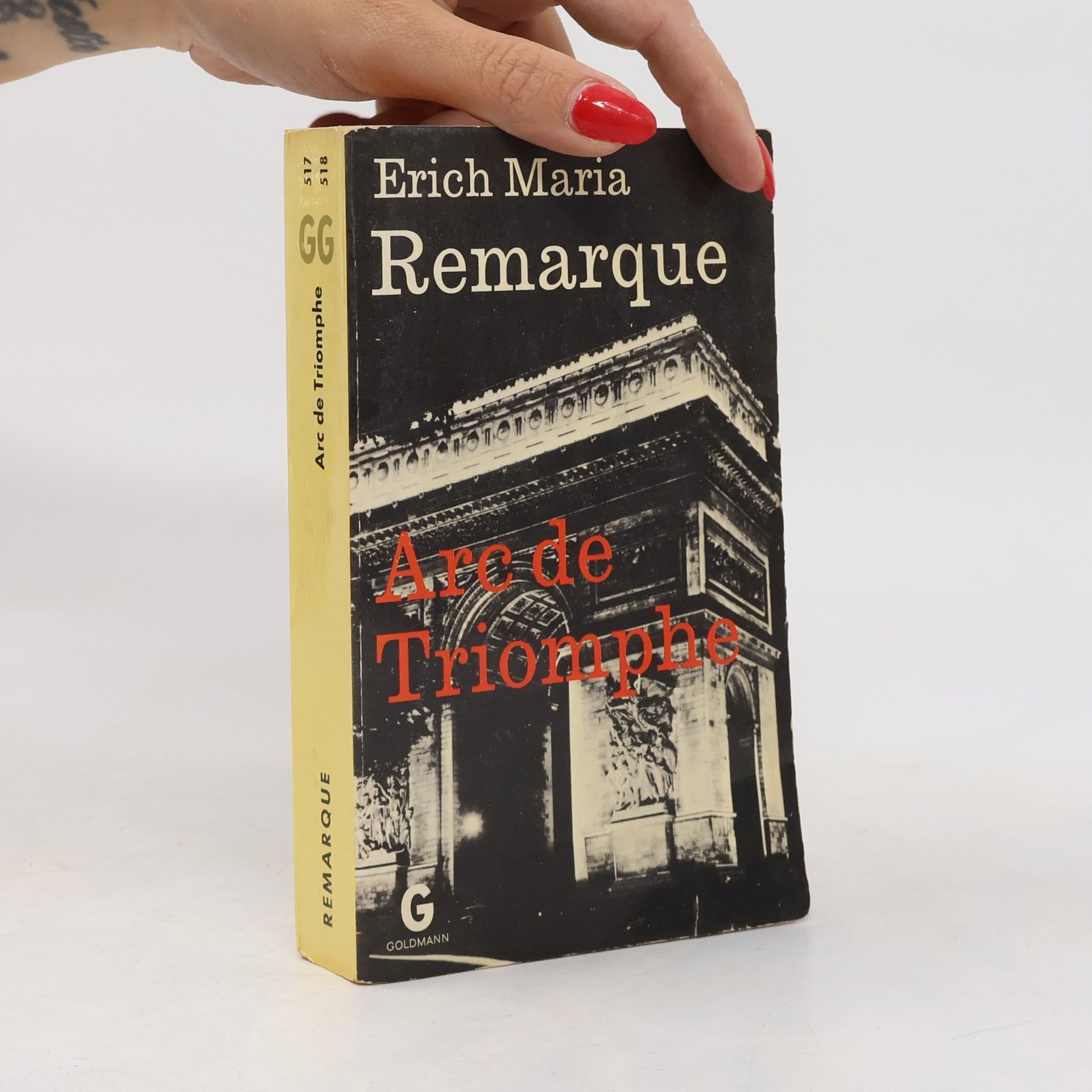Erich Maria Remarque Arc de Triomphe