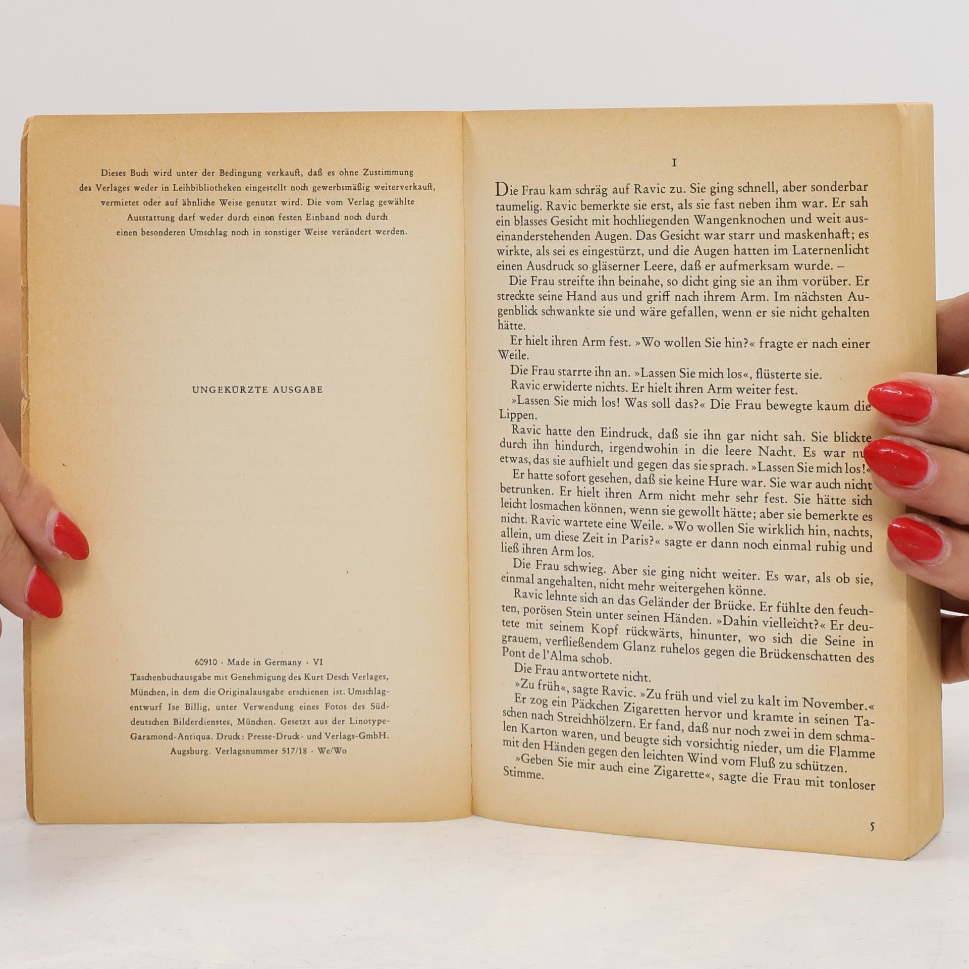 Erich Maria Remarque Arc de Triomphe