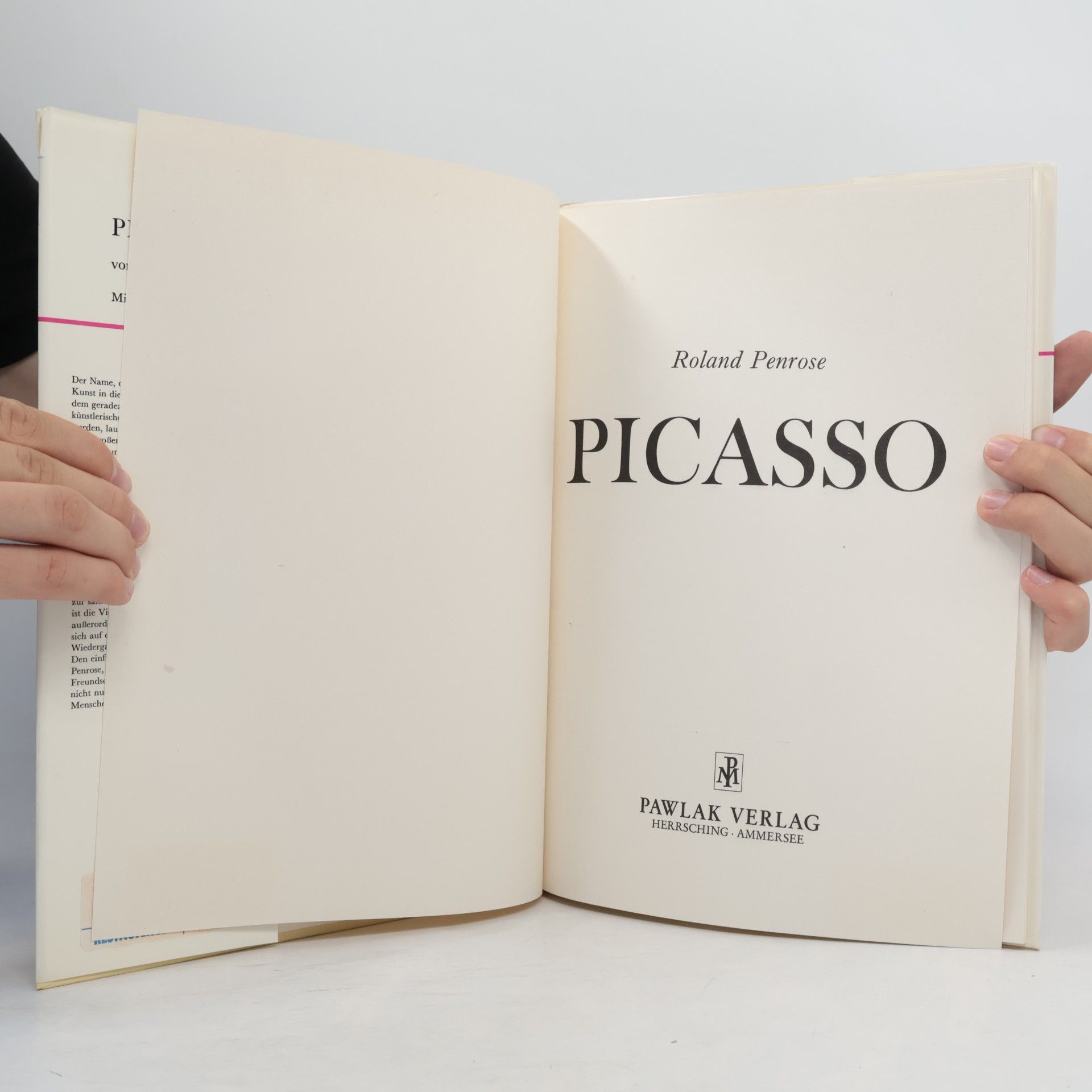Roland Penrose Picasso mit 48 Farbtafeln