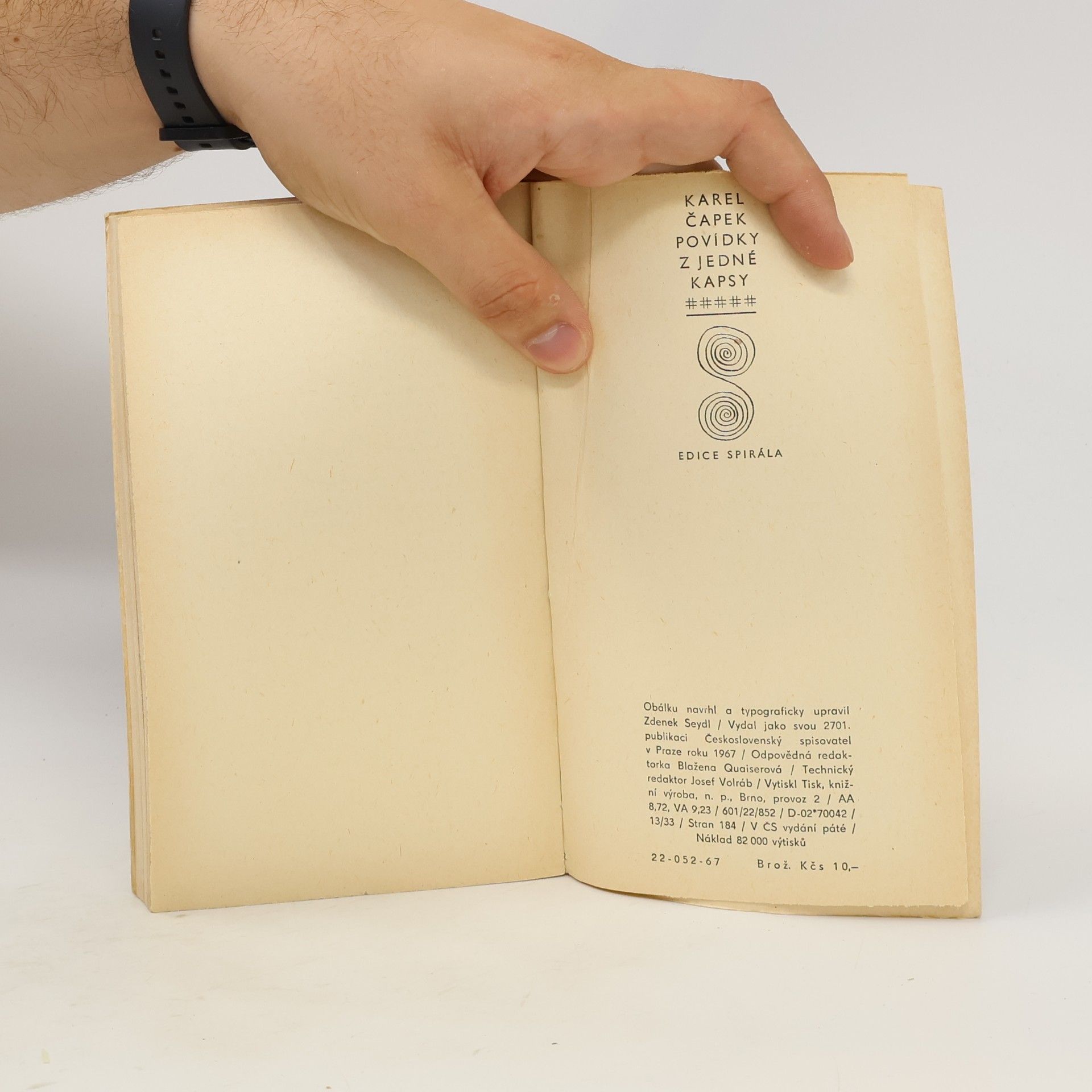 Karel Čapek Povídky z jedné kapsy