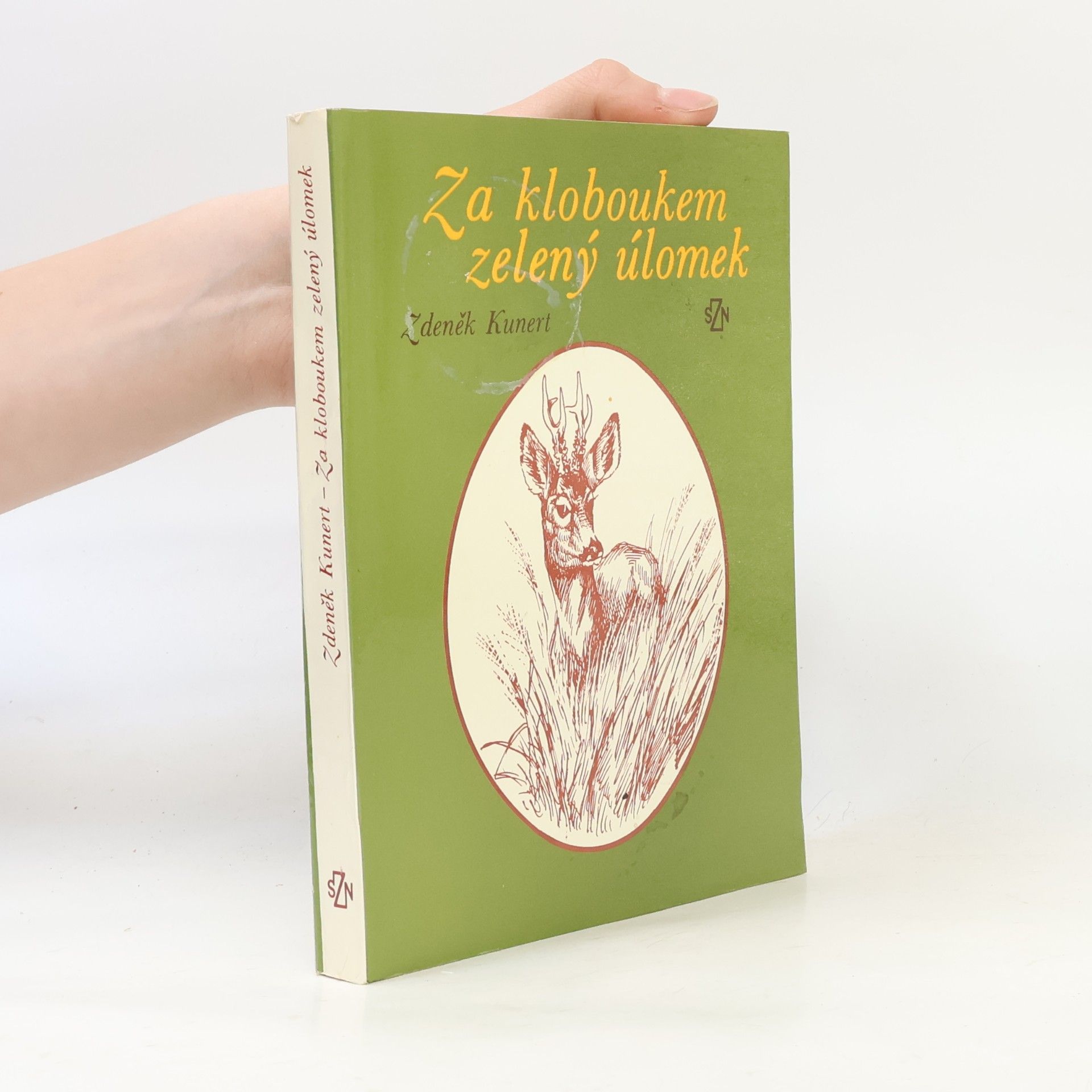 Zdeněk Kunert Za kloboukem zelený úlomek