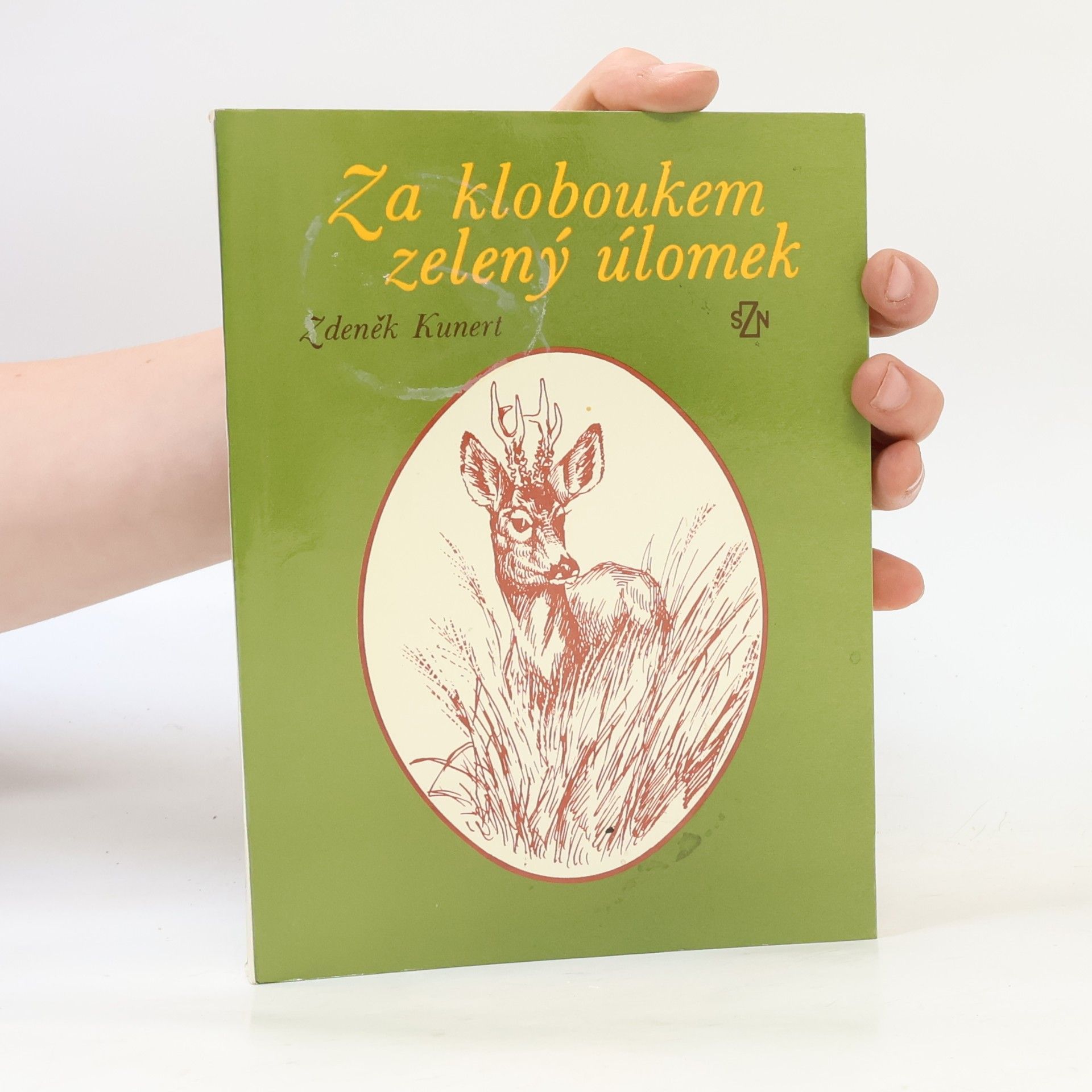 Zdeněk Kunert Za kloboukem zelený úlomek