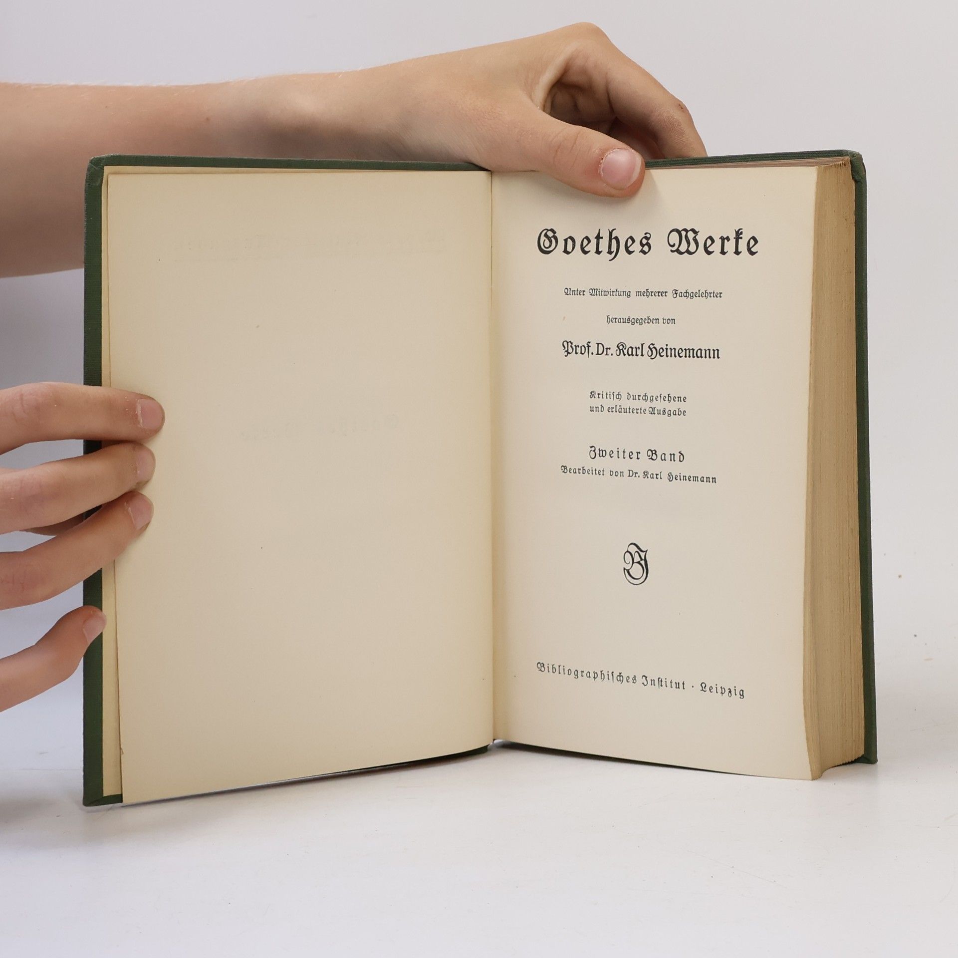 Johann Wolfgang von Goethe Goethes Werke 2