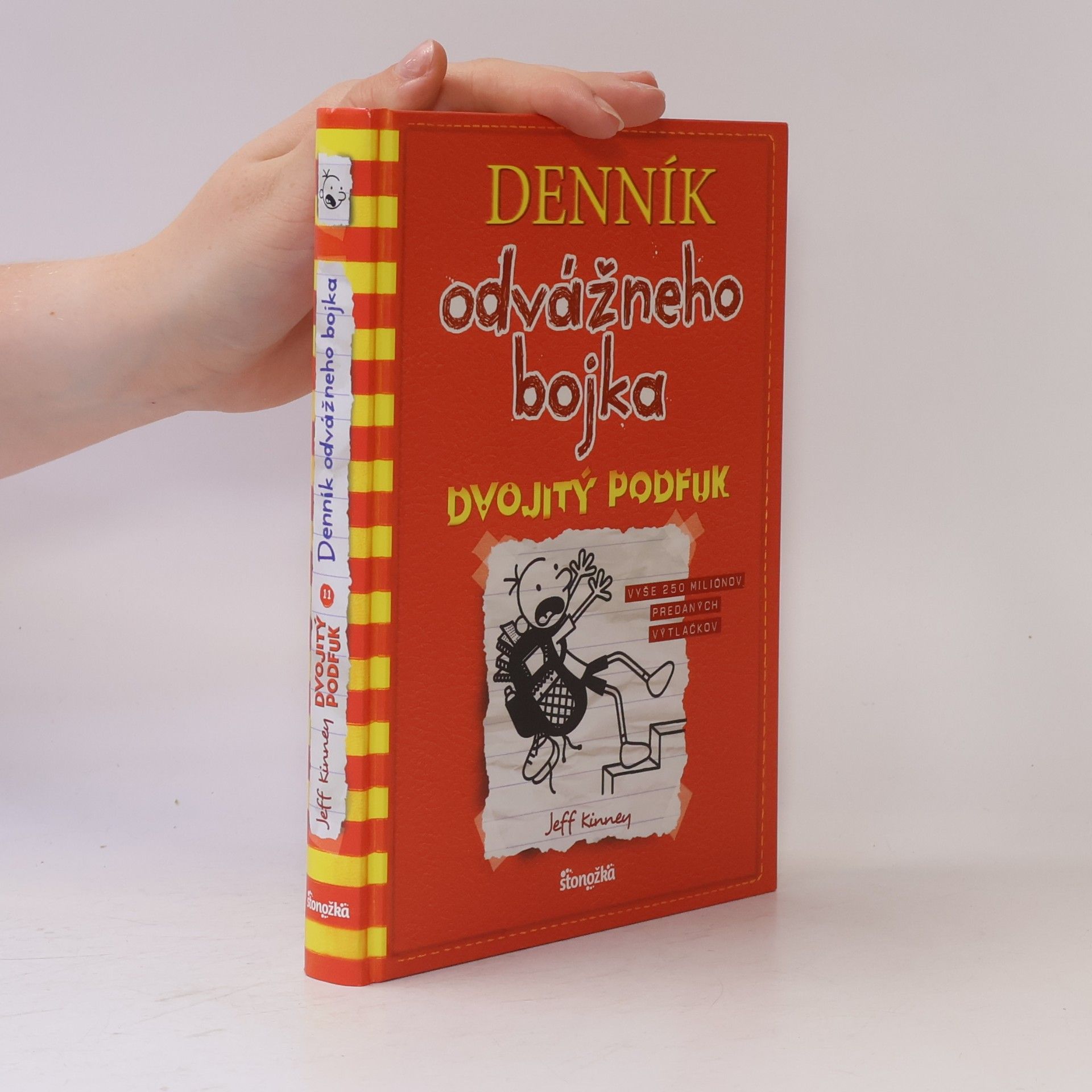 Jeff Kinney Denník odvážneho bojka; dvojitý podfuk
