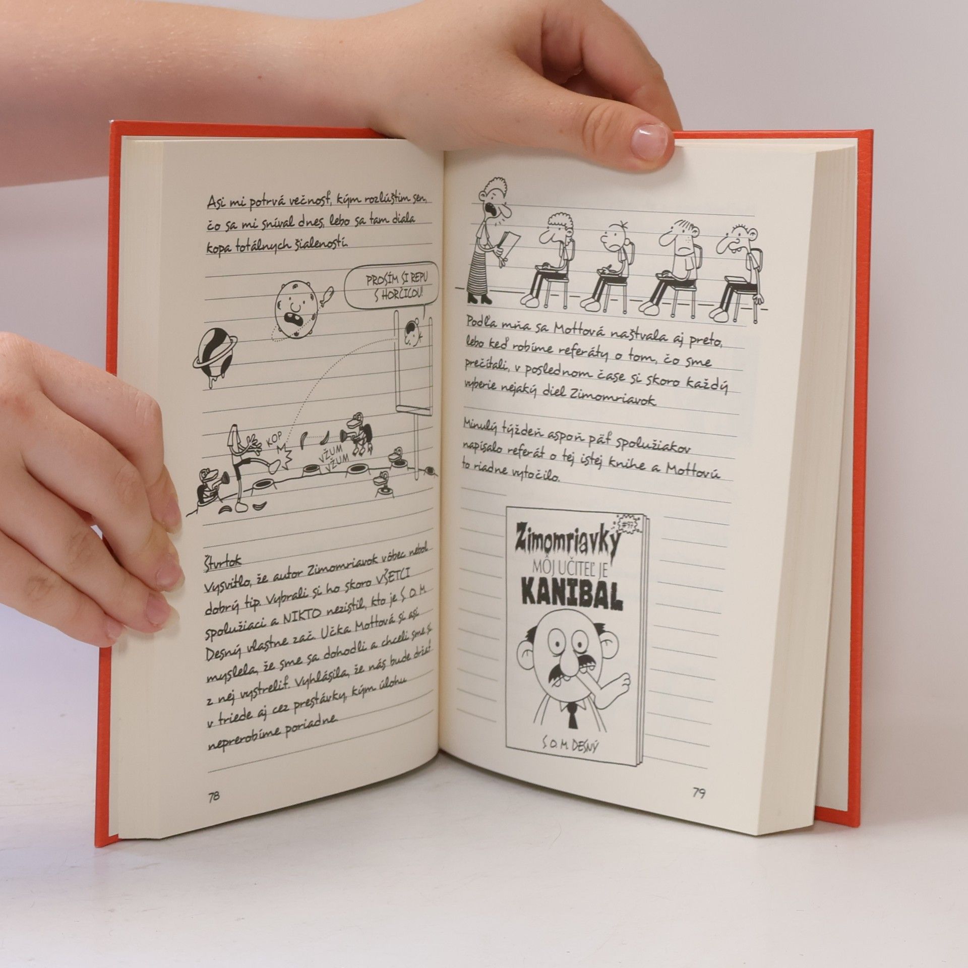 Jeff Kinney Denník odvážneho bojka; dvojitý podfuk