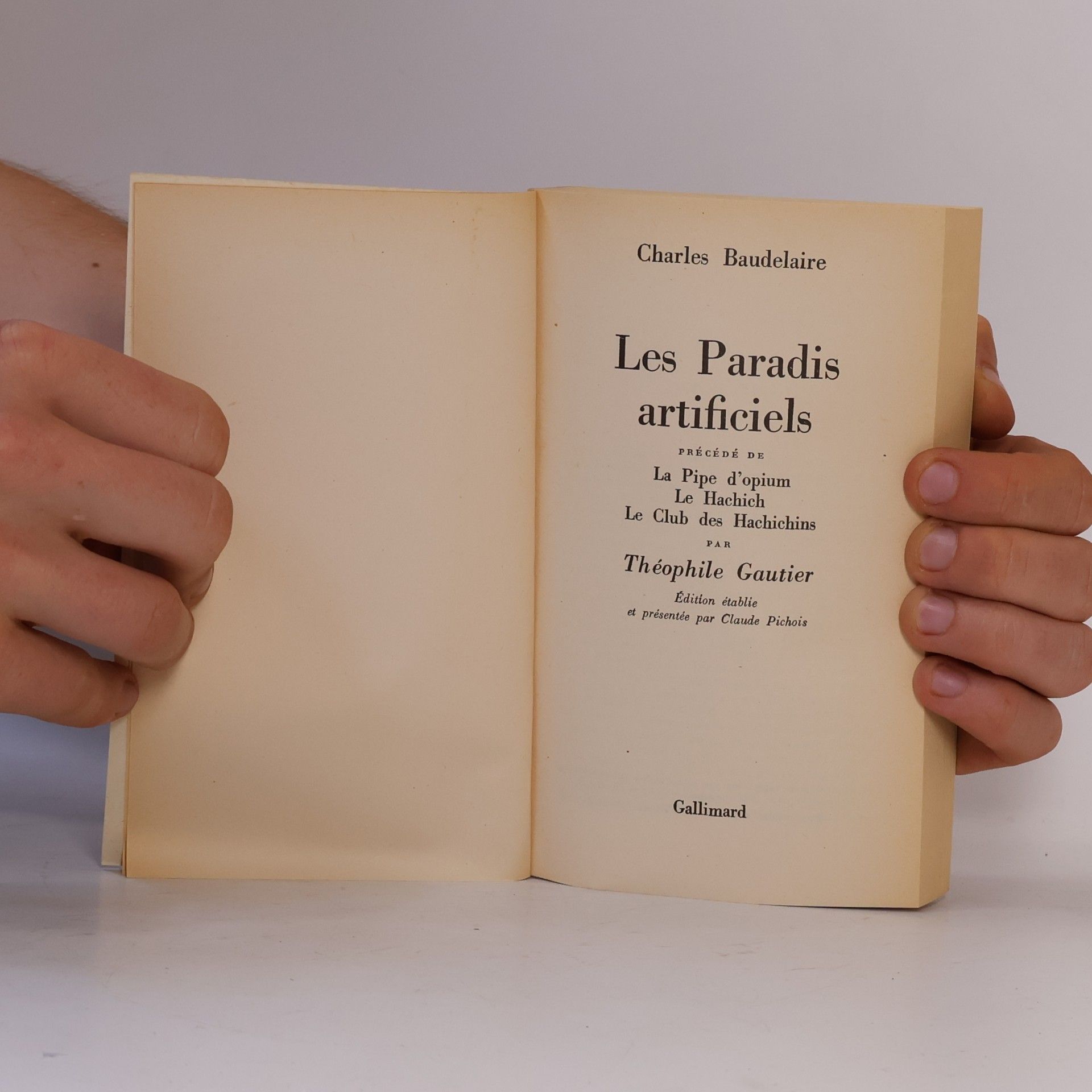 Charles Baudelaire Les Paradis artificiels