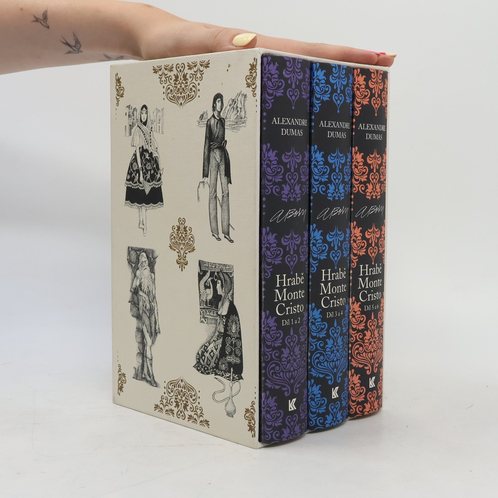 Alexandre Dumas starší Hrabě Monte Cristo 1-6