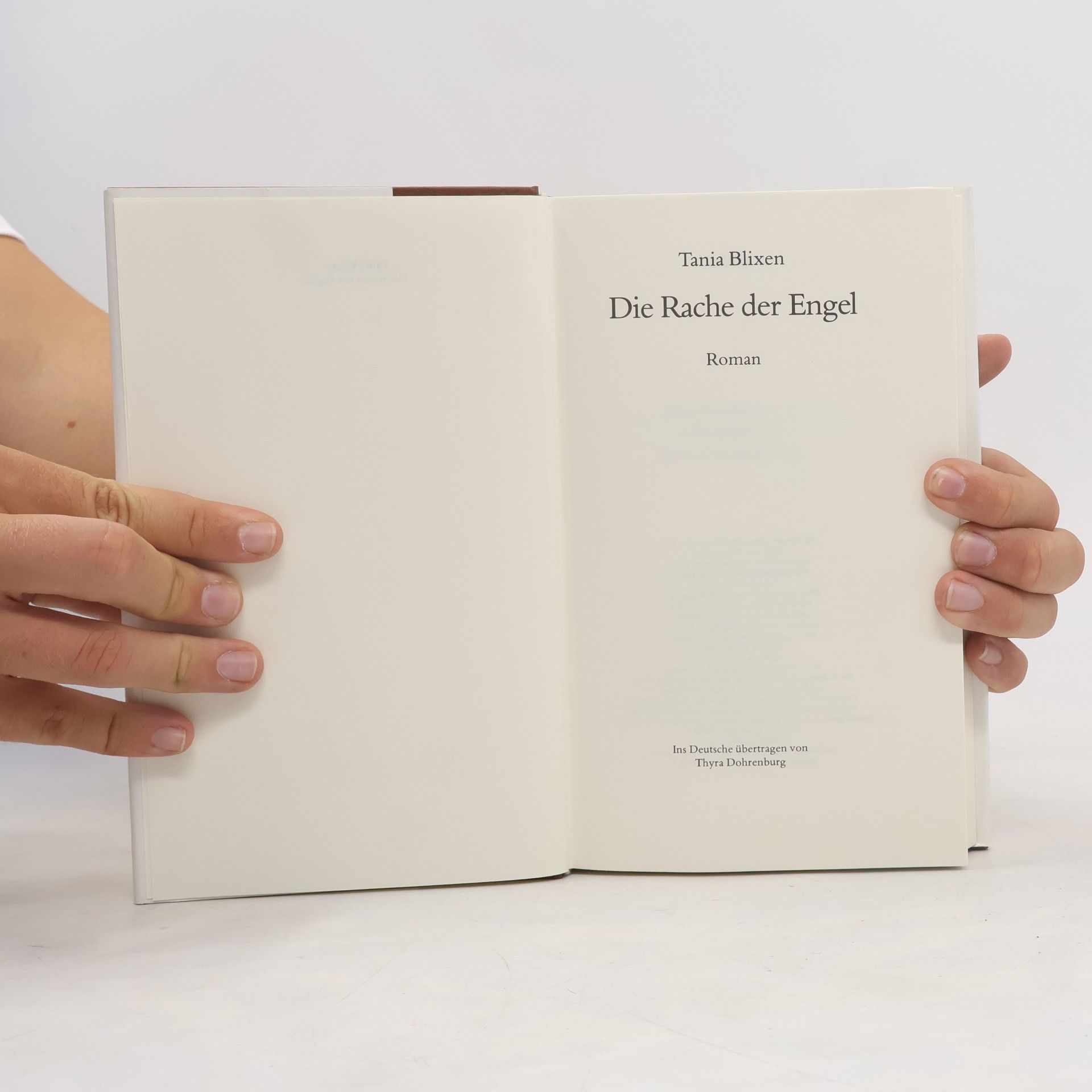 Karen Blixen Die Rache der Engel