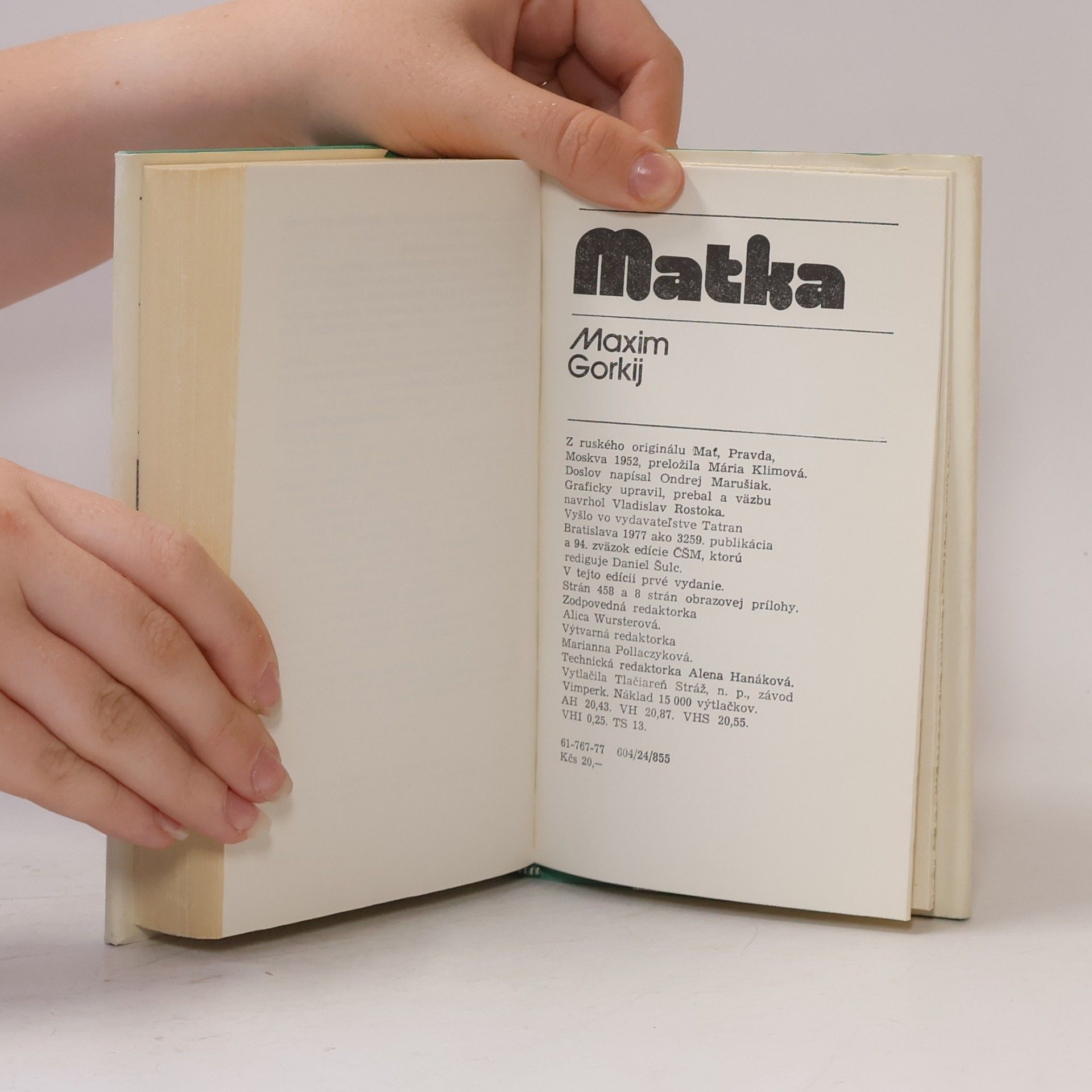 Maxim Gorky Matka