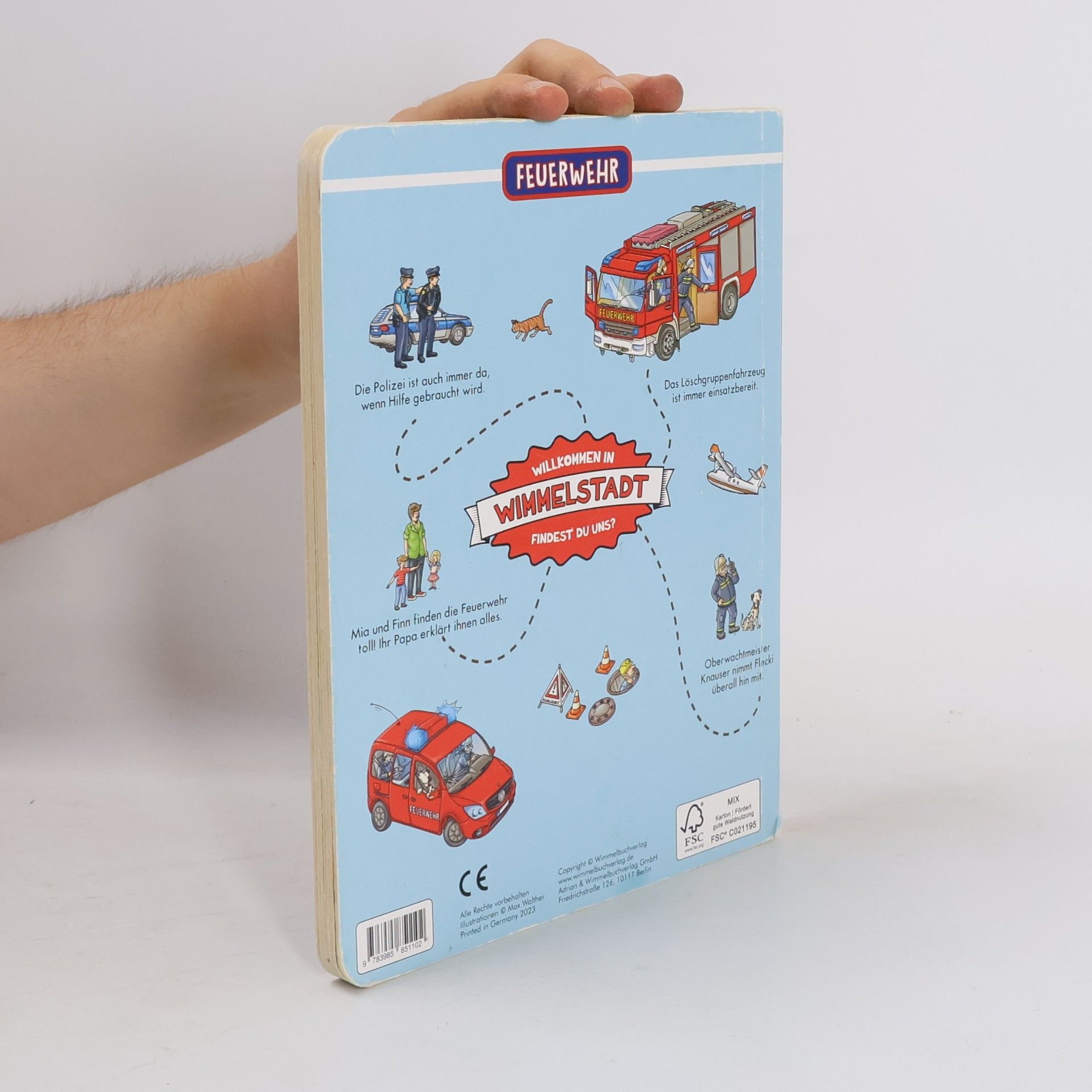 Max Walther Mein Wimmelbuch Feuerwehr