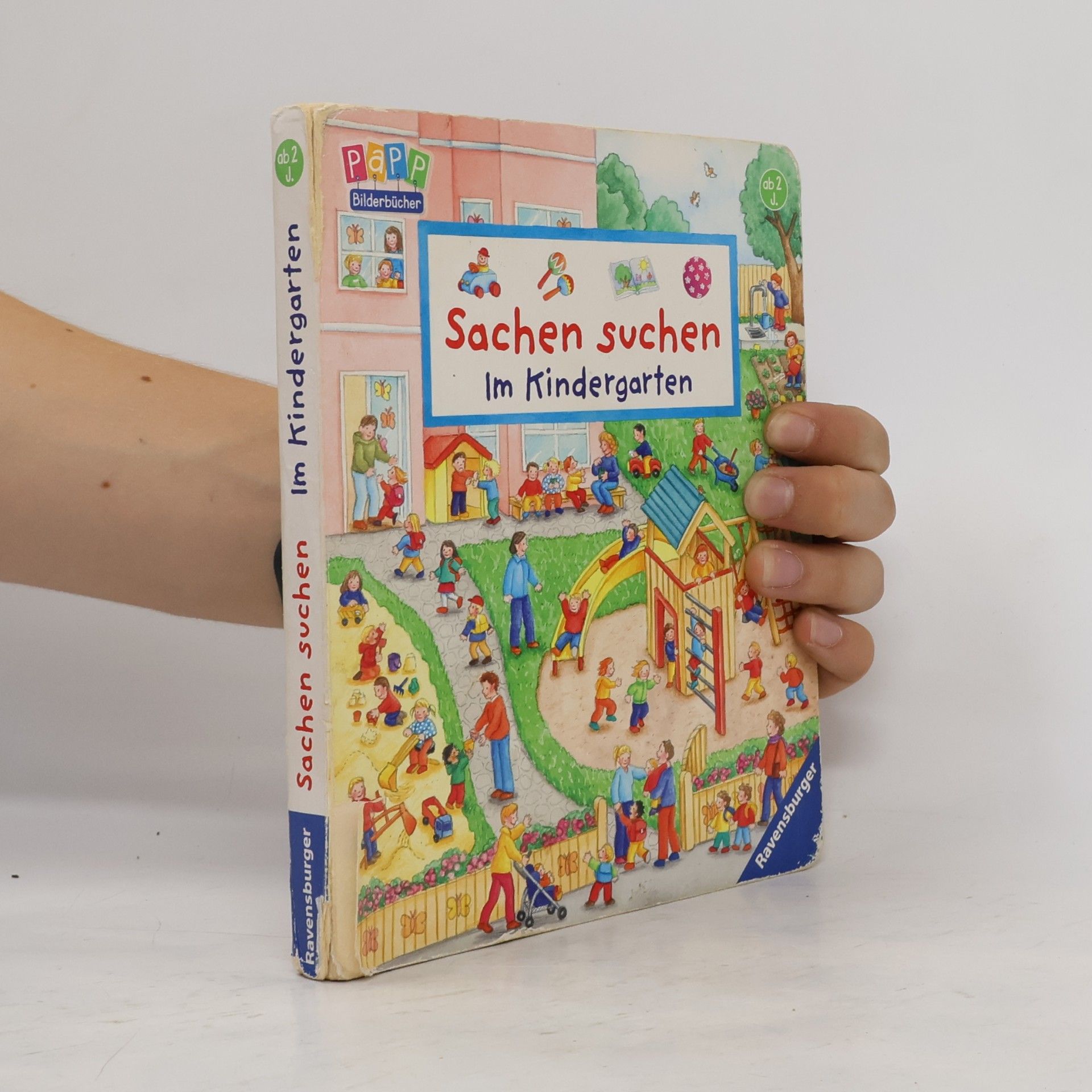Barbara Jelenkovich Sachen suchen - im Kindergarten