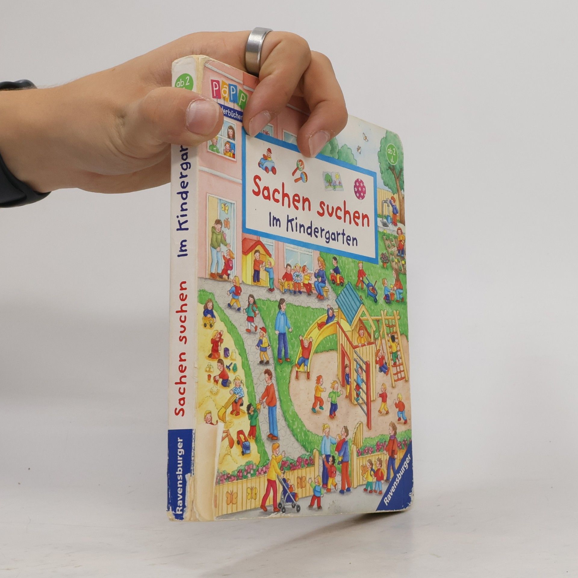 Barbara Jelenkovich Sachen suchen - im Kindergarten