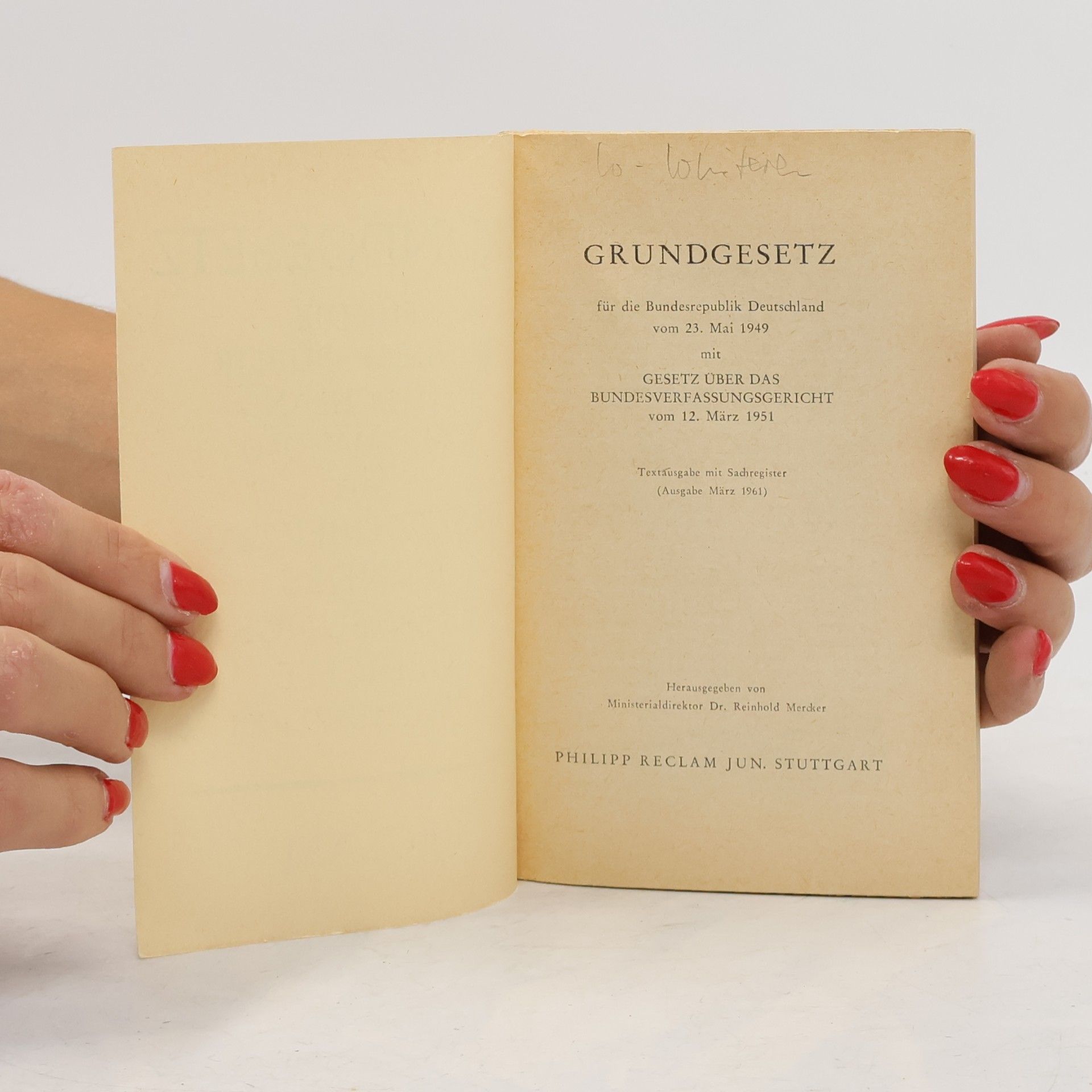Autorenkollektiv Grundgesetz für die Bundesrepublik Deutschland
