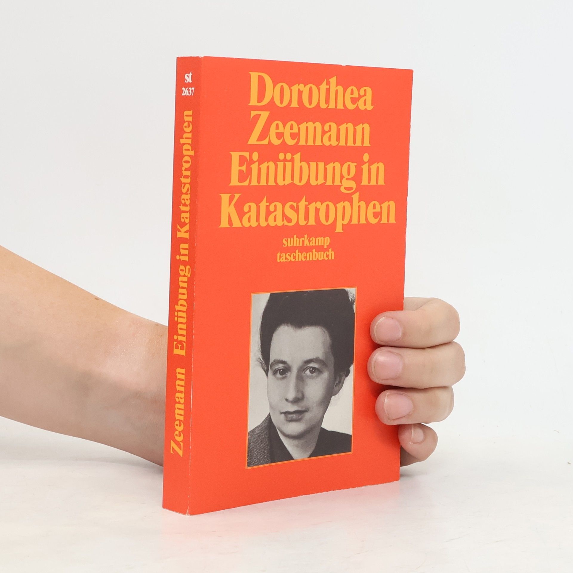 Dorothea Zeemann Einübung in Katastrophen