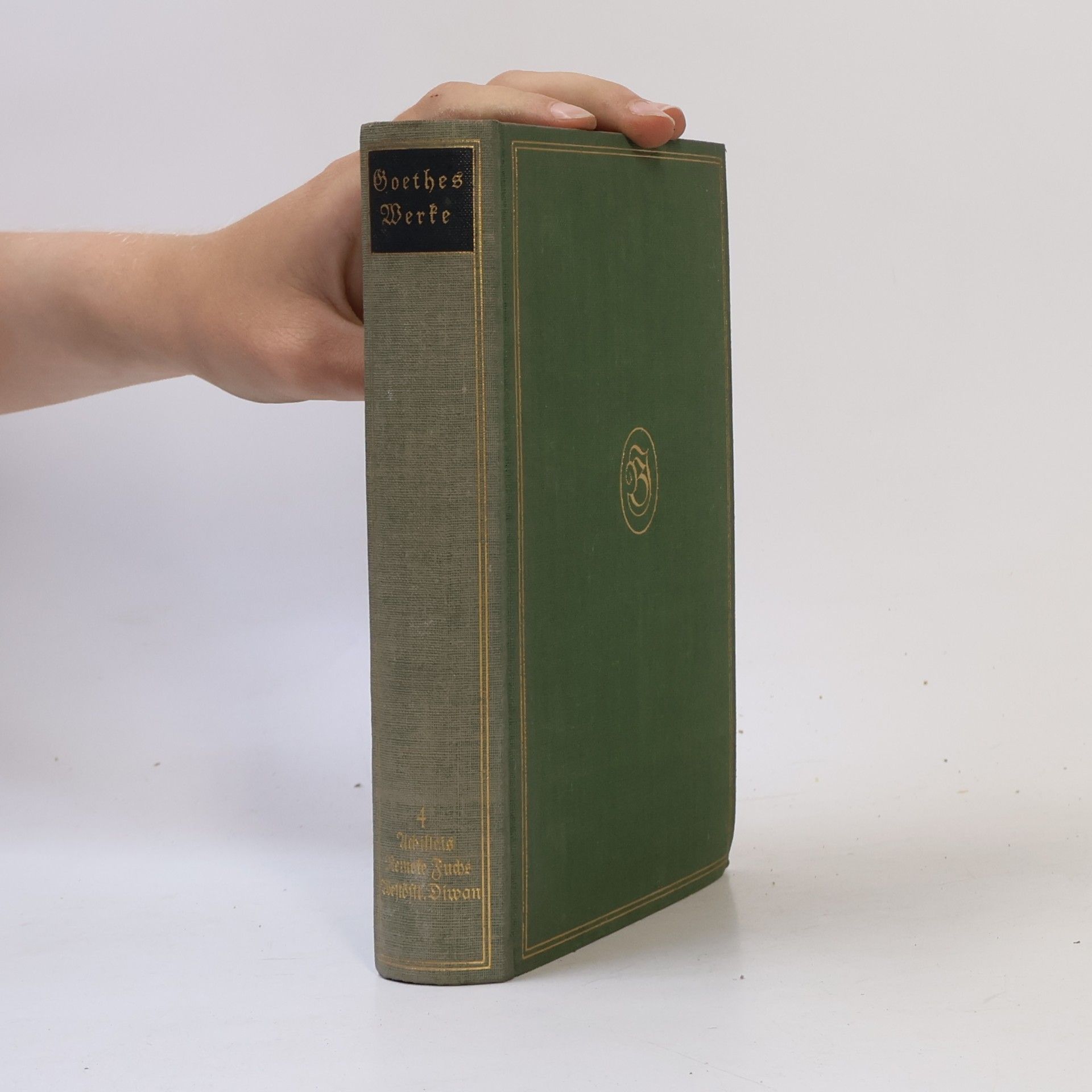 Johann Wolfgang von Goethe Goethes Werke 4