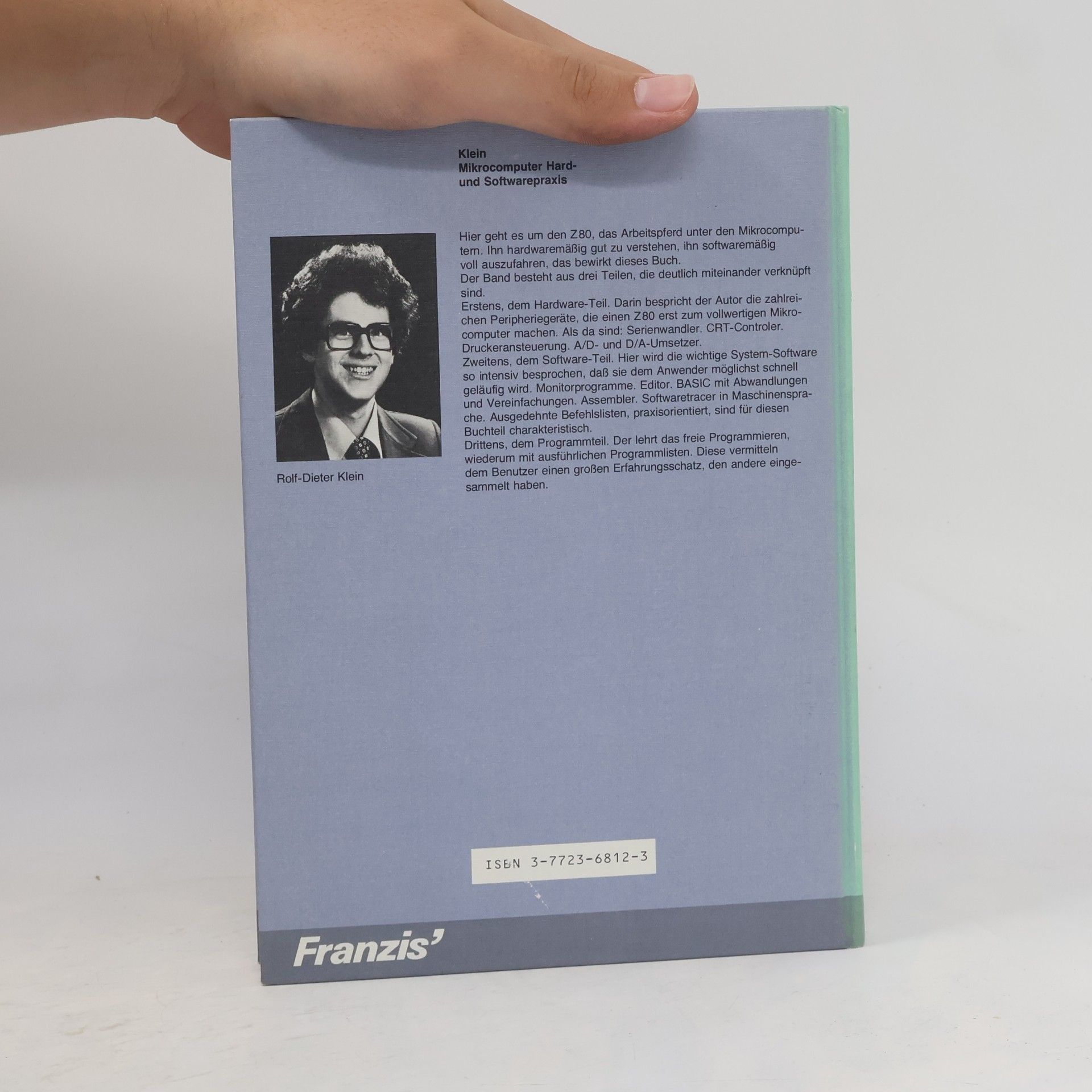Rolf-Dieter Klein Mikrocomputer Hard- und Softwarepraxis