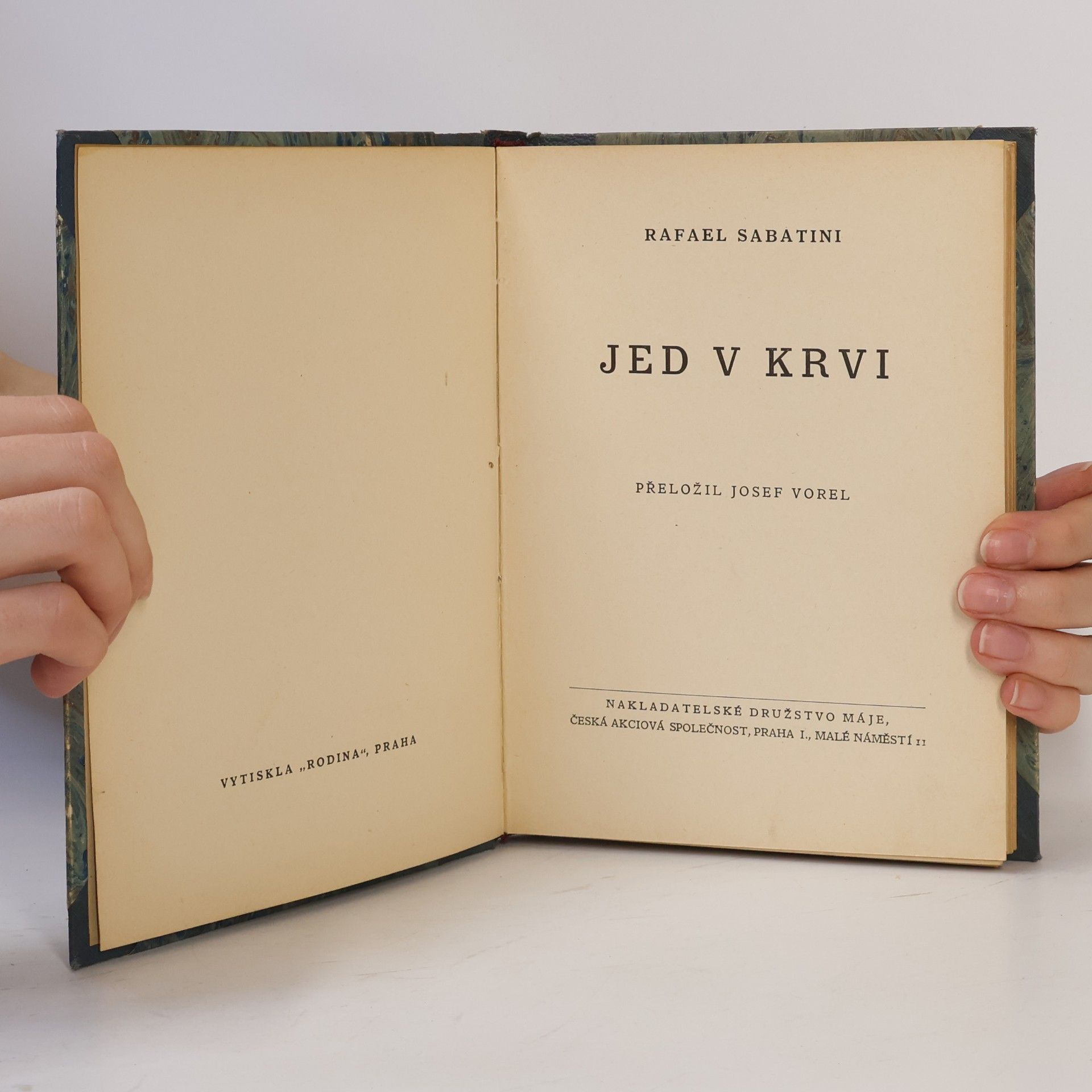 Rafael Sabatini Jed v krvi