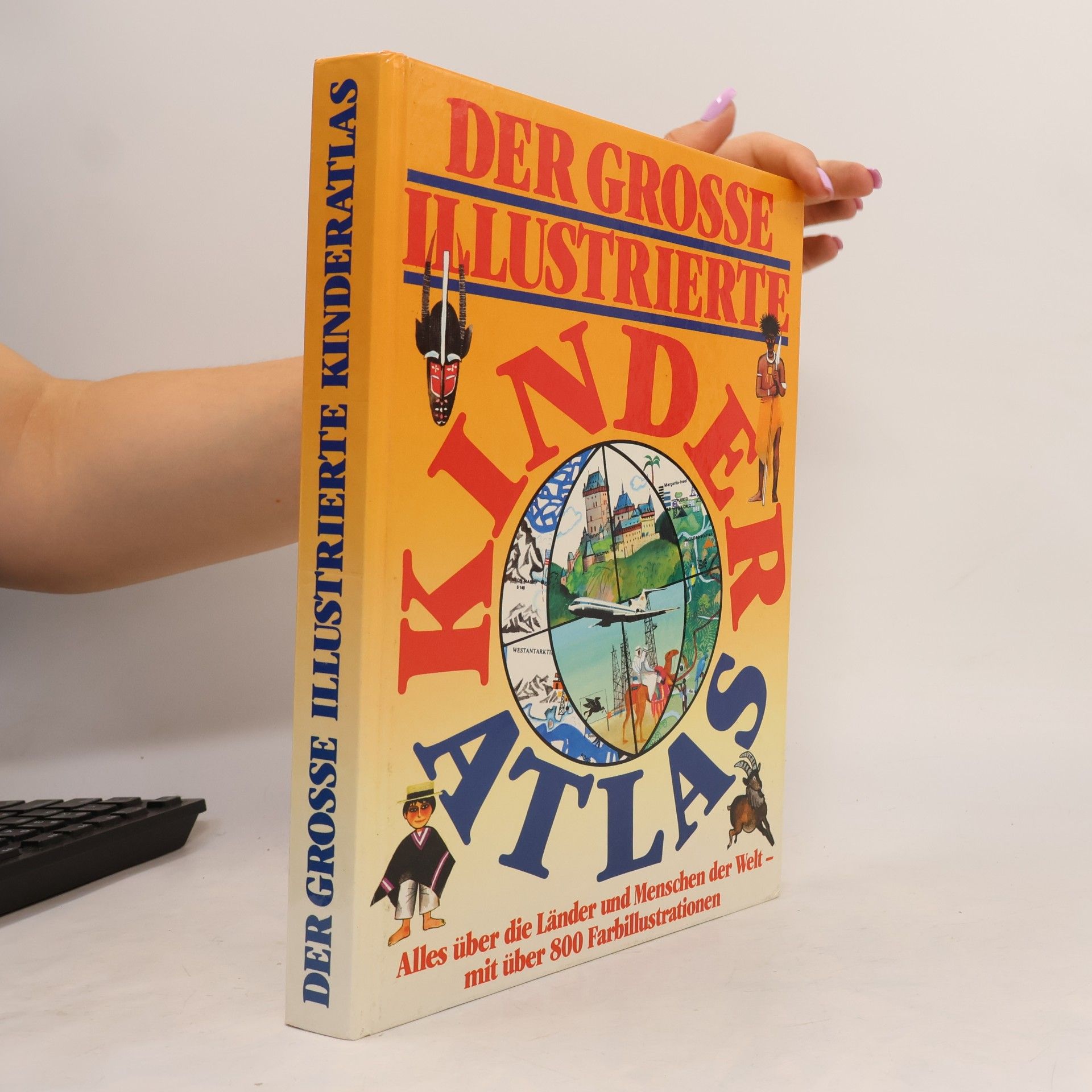 Blanka Křiklánová Der große illustrierte Kinderatlas
