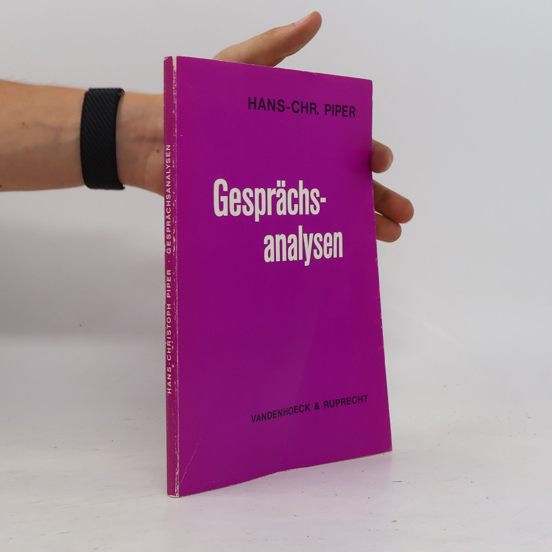 Hans Christoph Piper Gesprächsanalysen