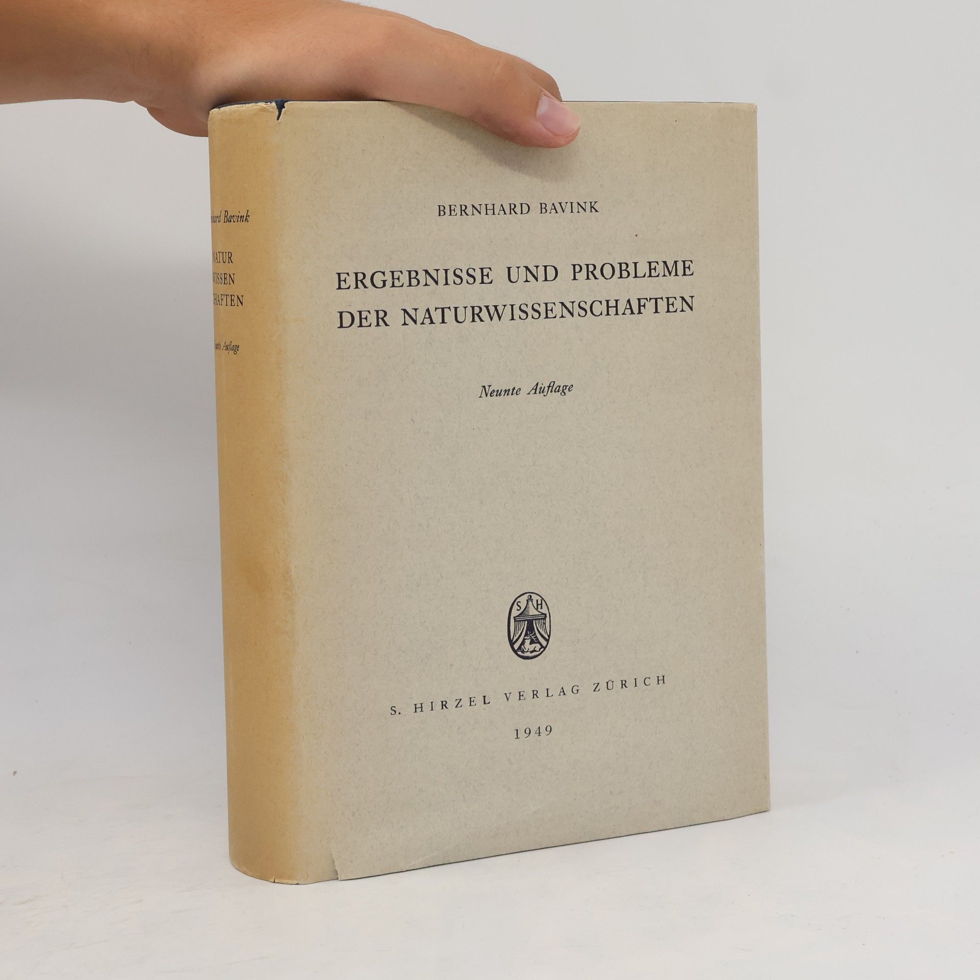 Ergebnisse und Probleme der Naturwissenschaft