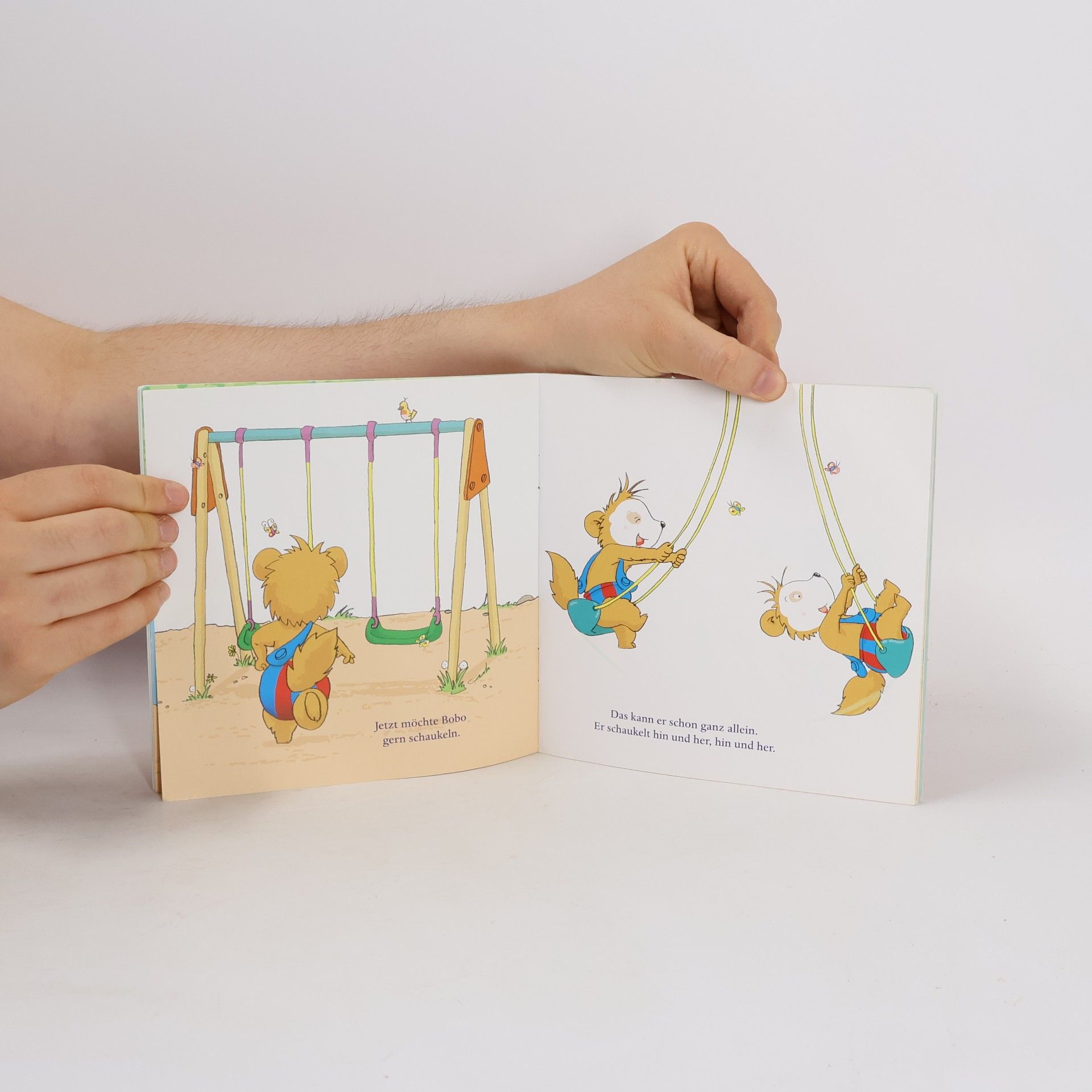 Marcus Osterwalder Bobo auf dem Spielplatz