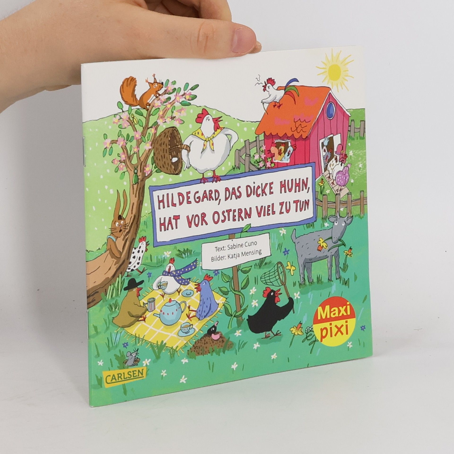 Katja Mensing Maxi Pixi - 346: Hildegard, das dicke Huhn, hat vor Ostern viel zu tun: Miniaturbuch