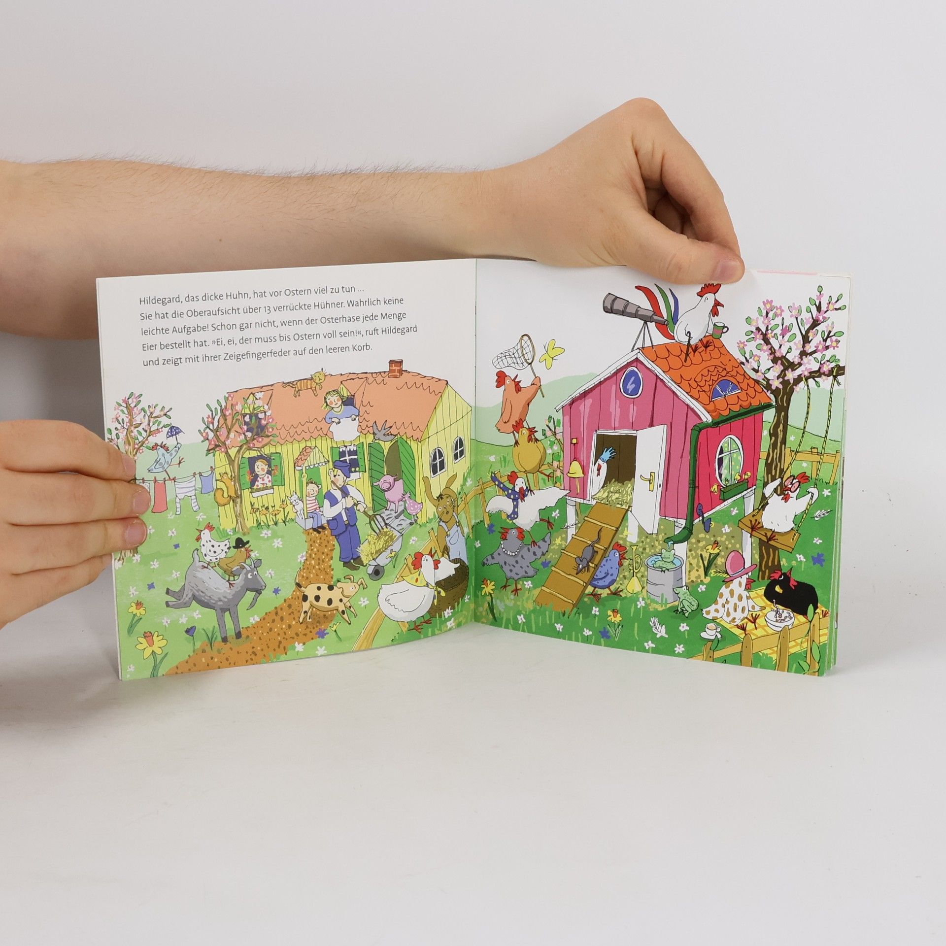Sabine Cuno Maxi Pixi - 346: Hildegard, das dicke Huhn, hat vor Ostern viel zu tun: Miniaturbuch