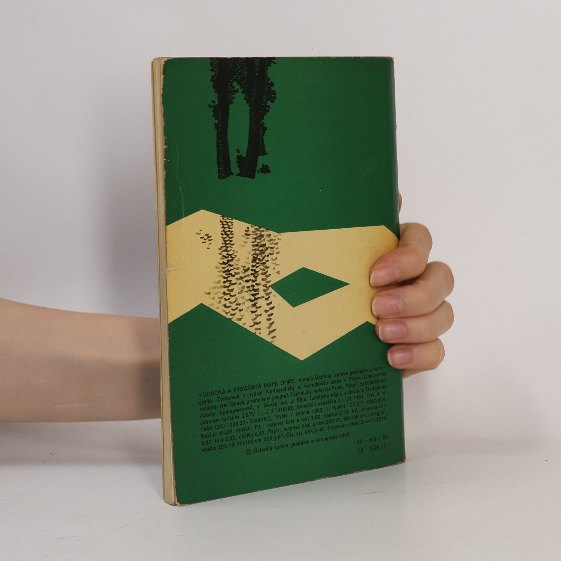 Autores varios Ohře. Vodácká a rybářská mapa