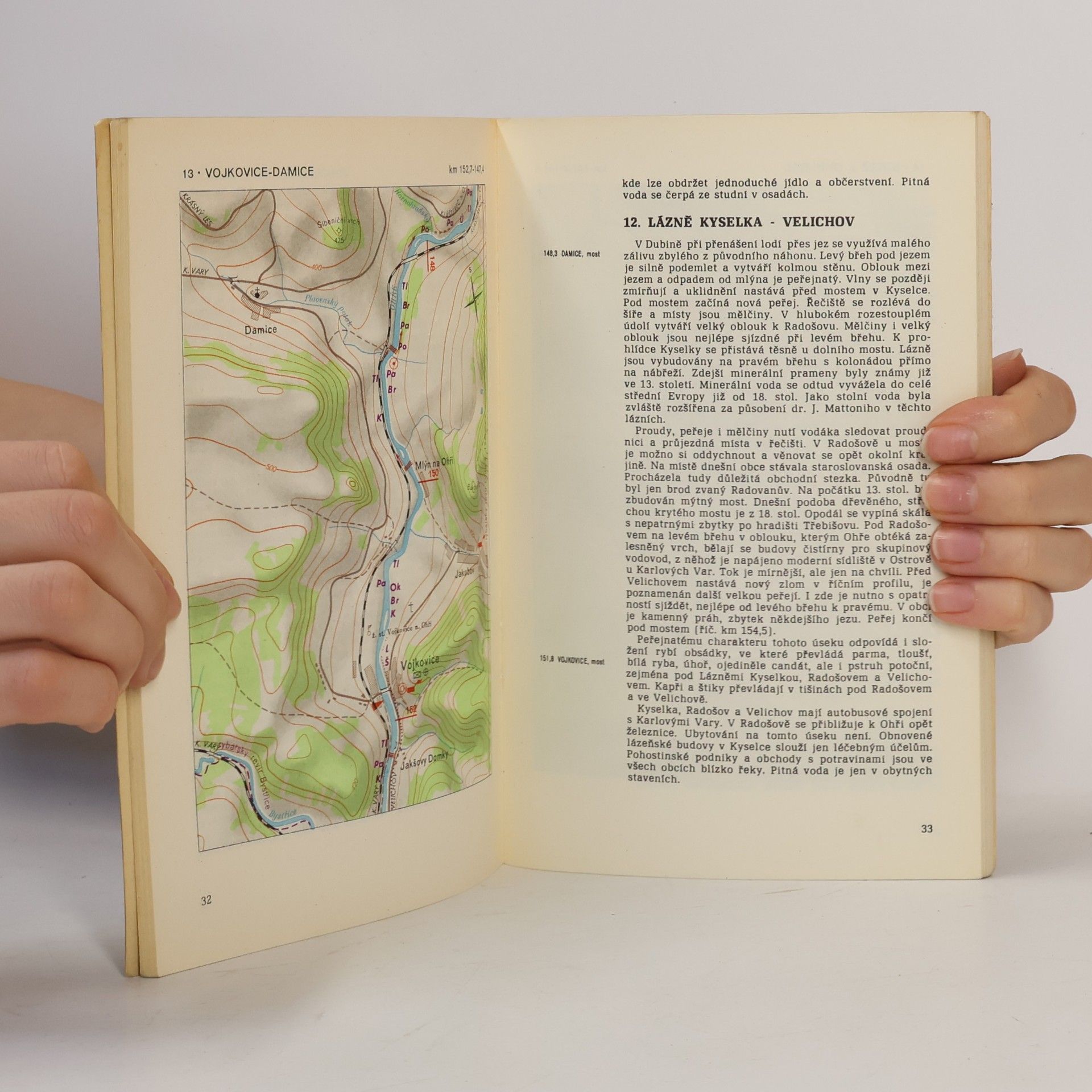Autores varios Ohře. Vodácká a rybářská mapa